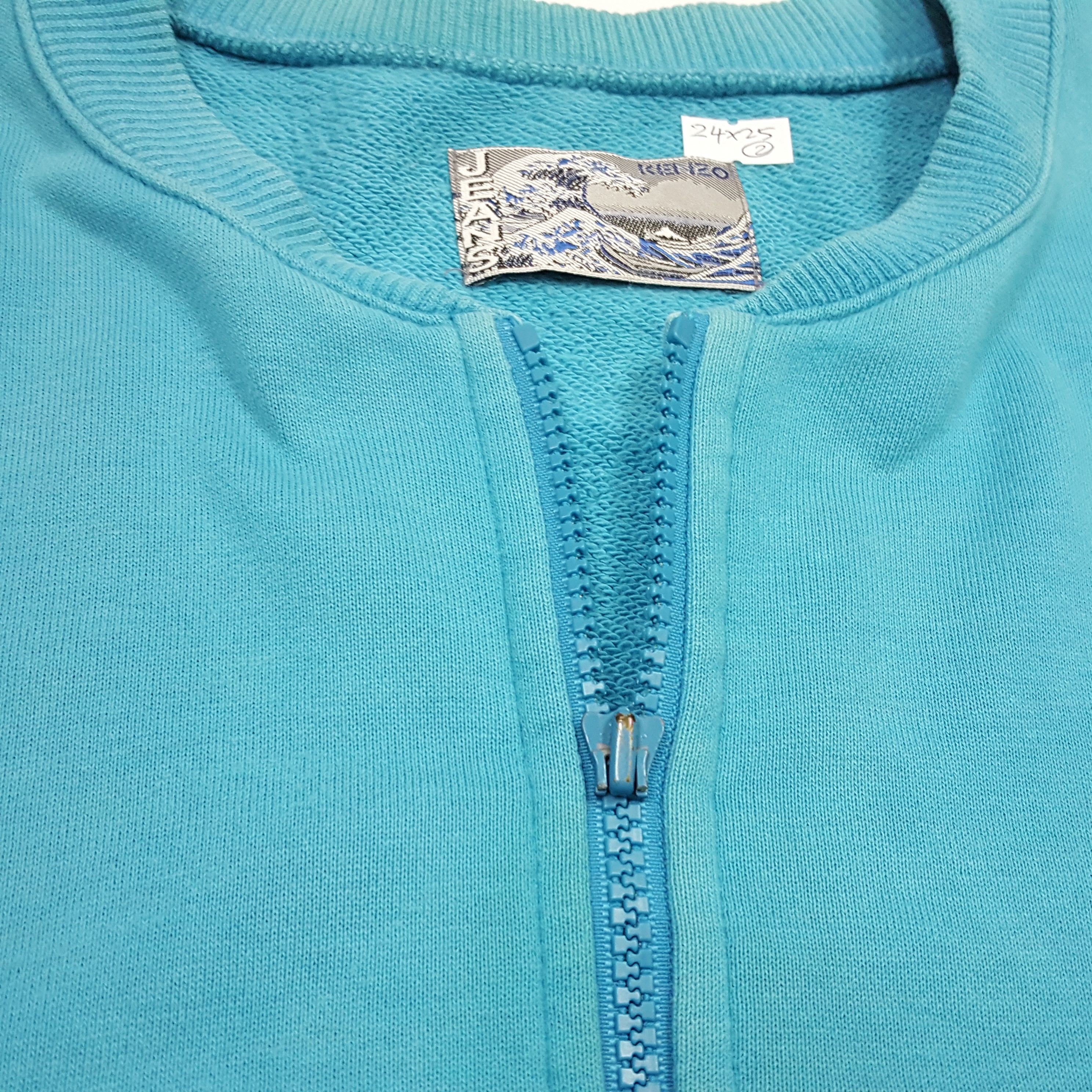 Japanese Brand × Kenzo × Vintage Vintage KENZO JEANS nice design sweatshirt made in japan Size US L / EU 52-54 / 3 - 3 Thumbnail