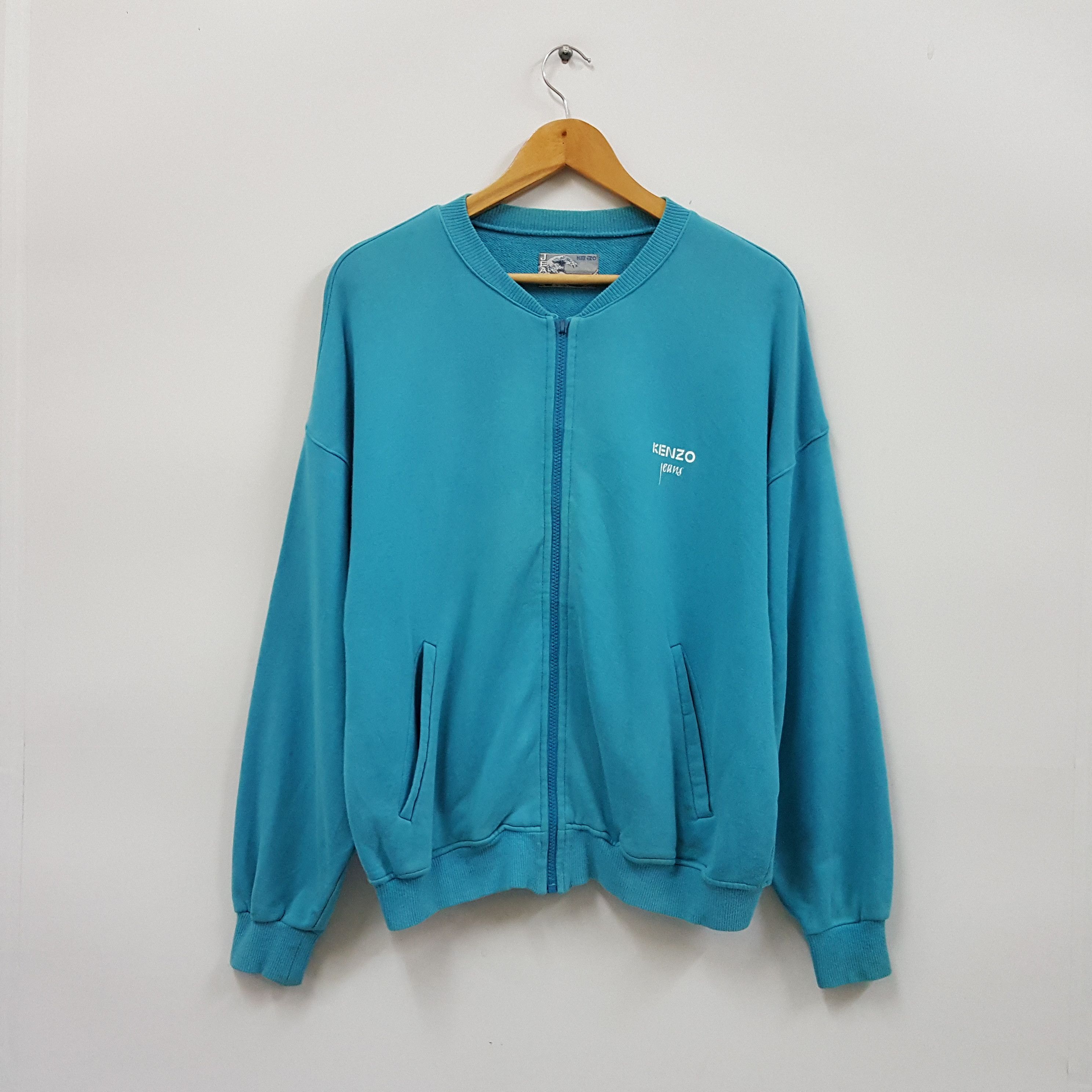 Japanese Brand × Kenzo × Vintage Vintage KENZO JEANS nice design sweatshirt made in japan Size US L / EU 52-54 / 3 - 2 Thumbnail