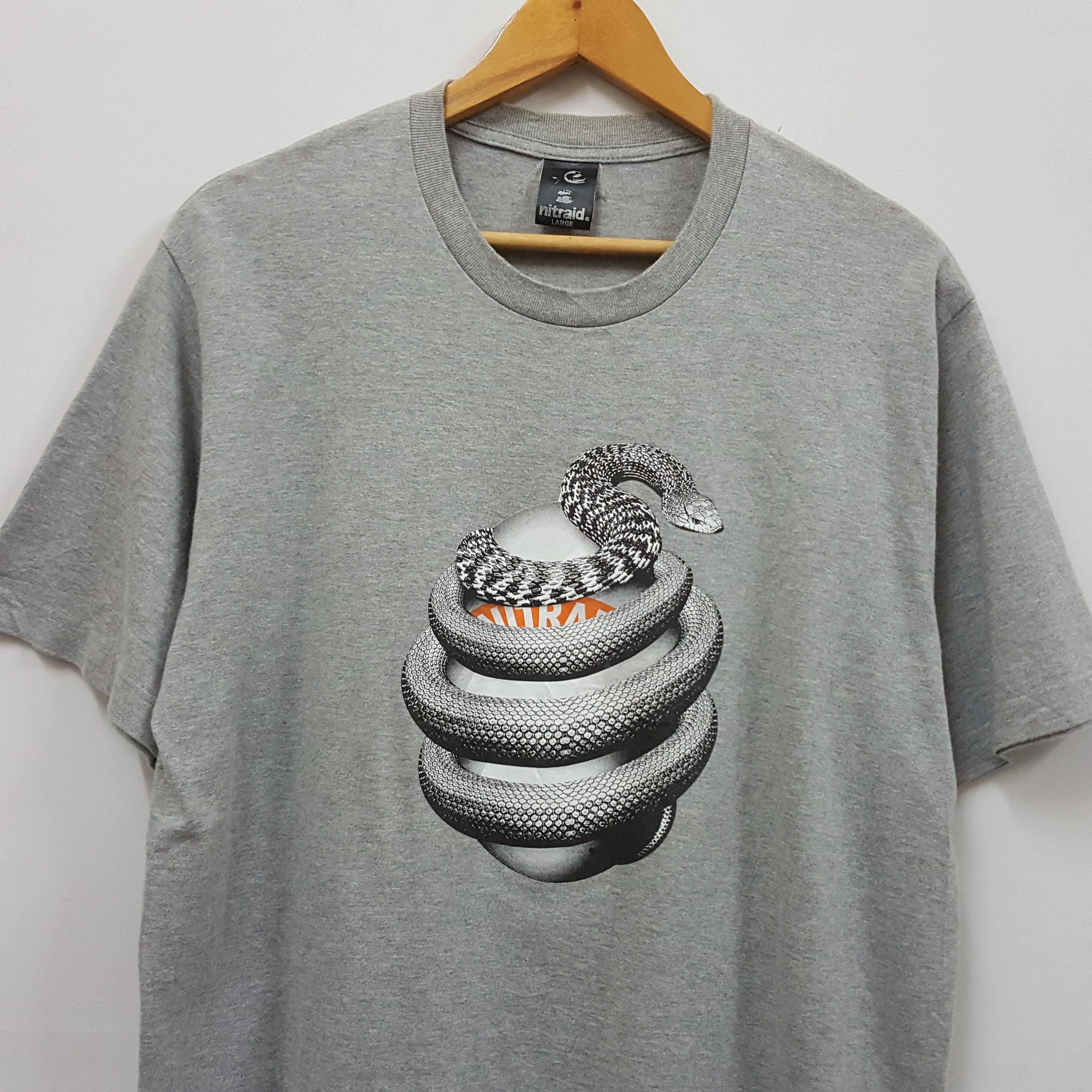 Japanese Brand × Nitraid Vintage Japanese brand NITRAID nice design t-shirt Size US L / EU 52-54 / 3 - 2 Thumbnail
