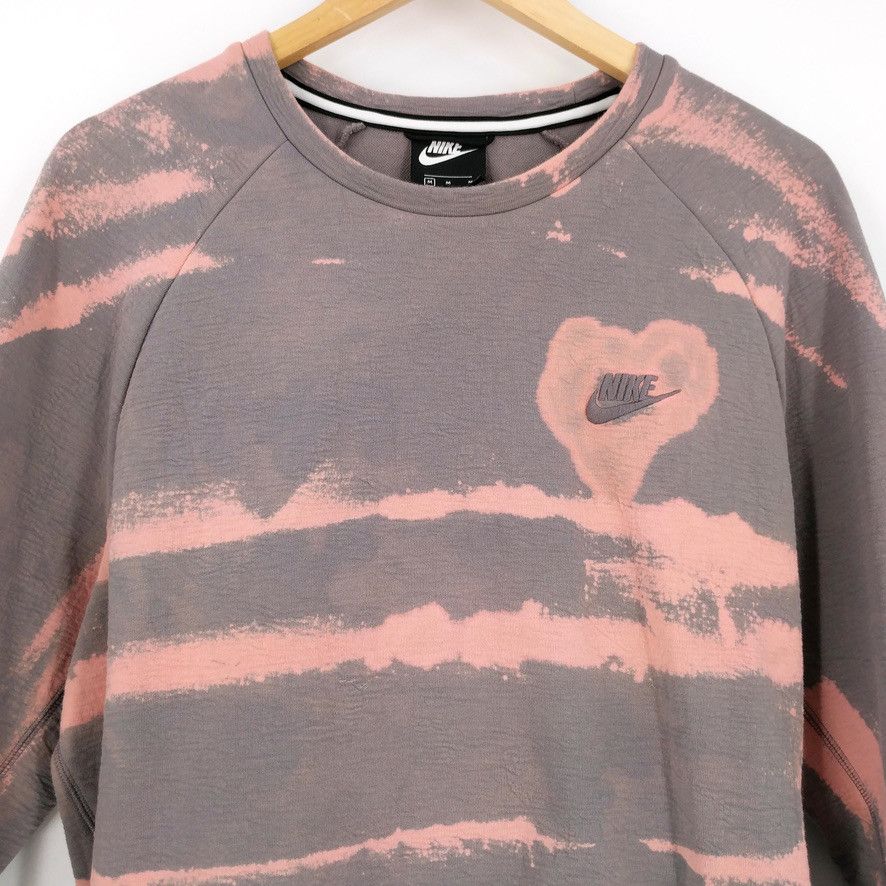 Nike Nike Tech Fleece Custom Hand Bleached Crewneck Sweatshirt Size US M / EU 48-50 / 2 - 2 Thumbnail