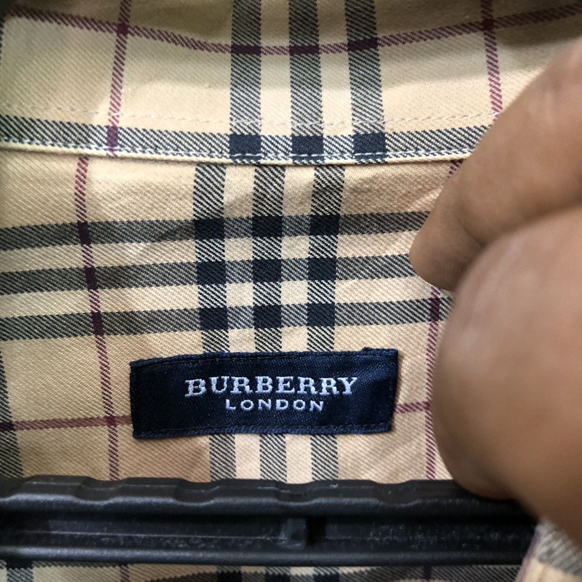 Burberry × Designer Burberry Nova Check Button Up Shirt Size US M / EU 48-50 / 2 - 3 Thumbnail