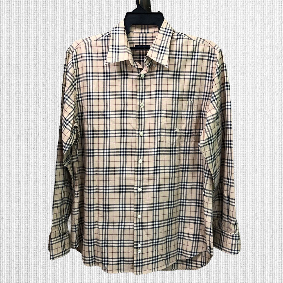 Burberry × Designer Burberry Nova Check Button Up Shirt Size US M / EU 48-50 / 2 - 1 Thumbnail
