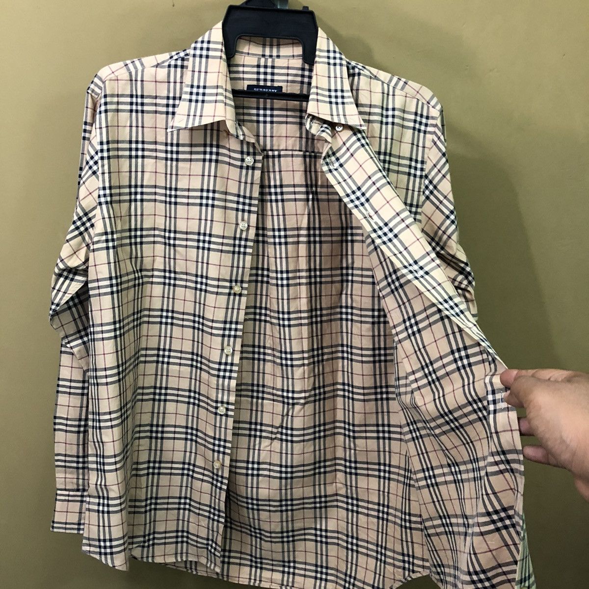 Burberry × Designer Burberry Nova Check Button Up Shirt Size US M / EU 48-50 / 2 - 6 Thumbnail