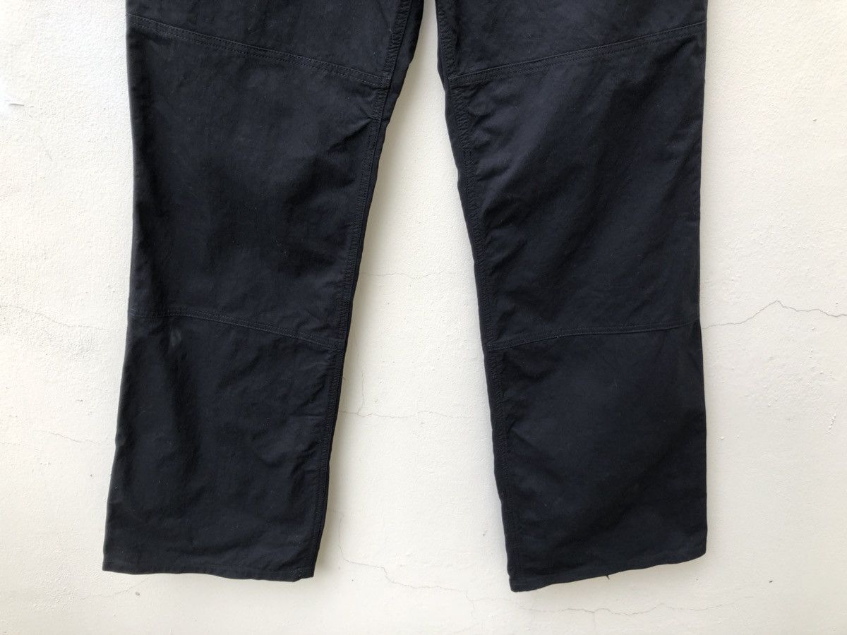 Shellac Shellac Made in Japan Nylon Black Wide Leg Trouser Size US 31 - 8 Thumbnail