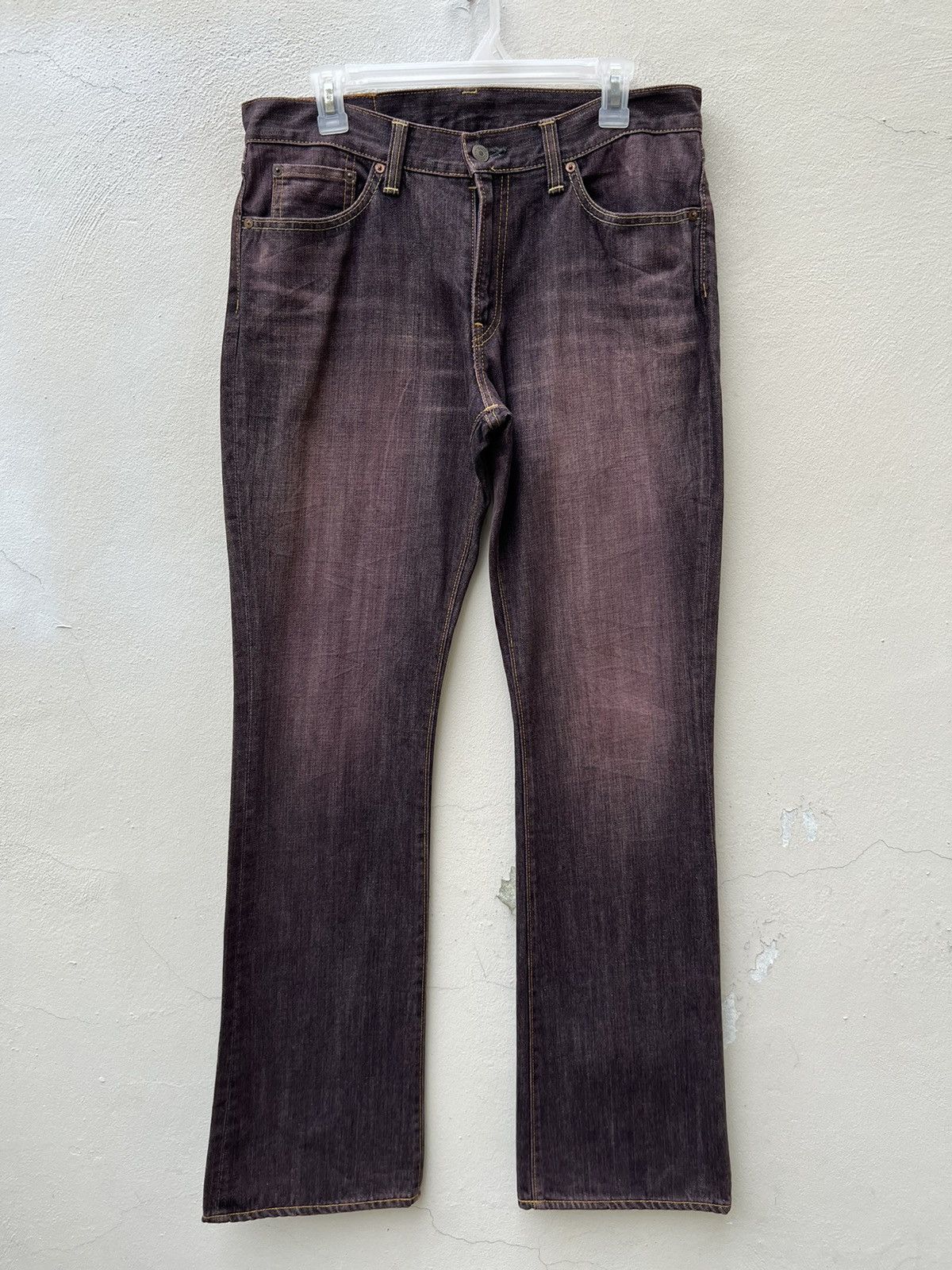 Vintage Vintage Acoustic Japan Fade Denim Flare Jeans Size US 32 / EU 48 - 8 Thumbnail