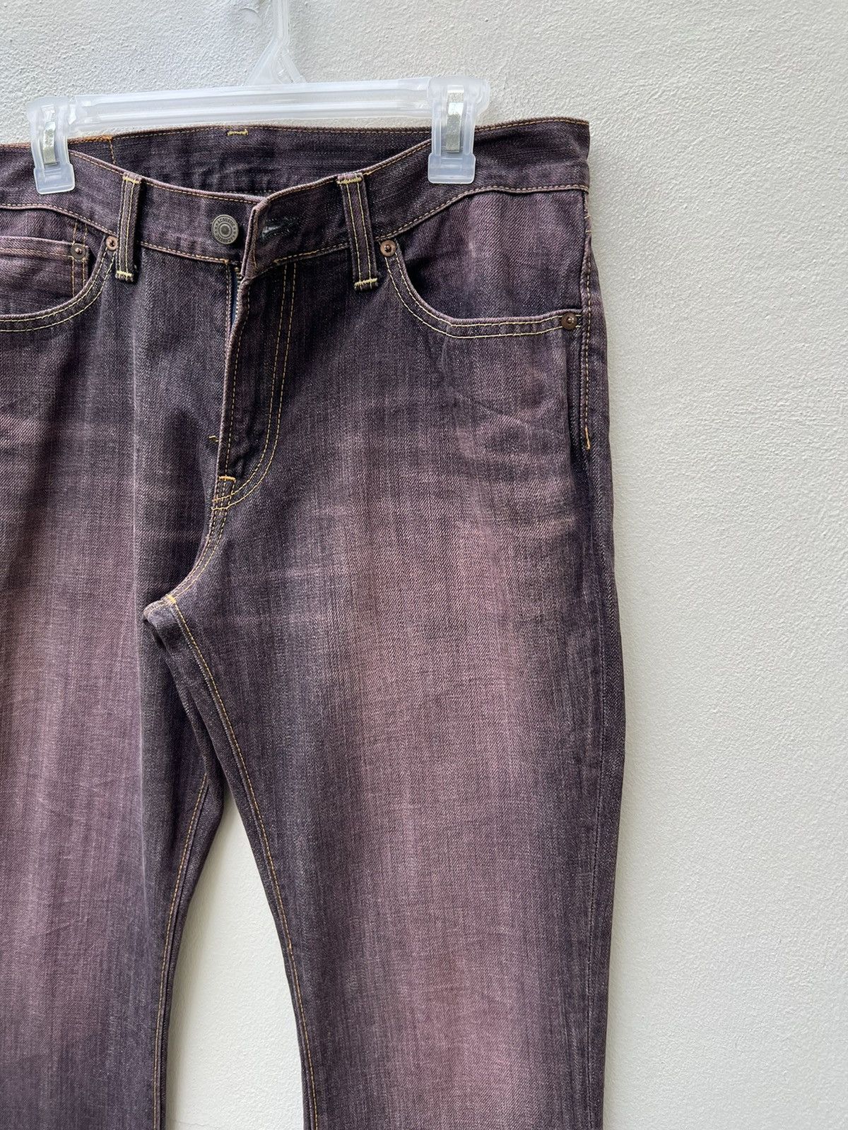 Vintage Vintage Acoustic Japan Fade Denim Flare Jeans Size US 32 / EU 48 - 13 Thumbnail