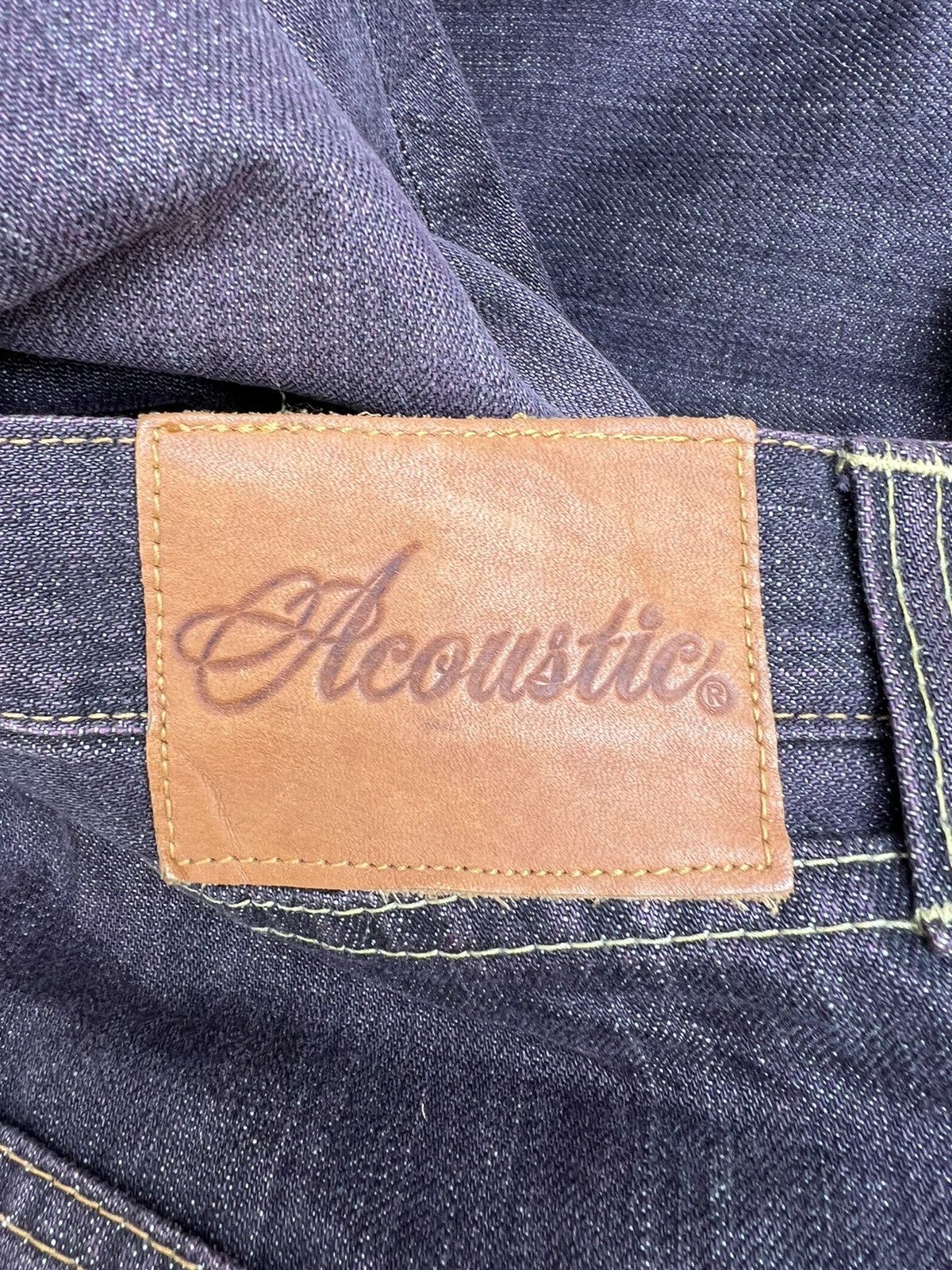 Vintage Vintage Acoustic Japan Fade Denim Flare Jeans Size US 32 / EU 48 - 22 Thumbnail