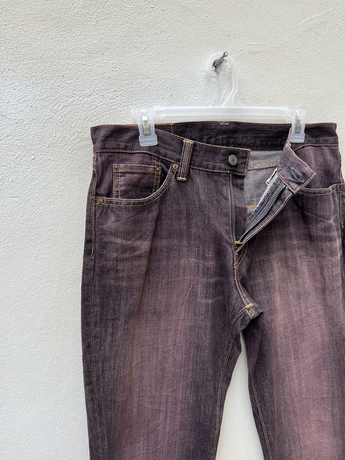 Vintage Vintage Acoustic Japan Fade Denim Flare Jeans Size US 32 / EU 48 - 10 Thumbnail