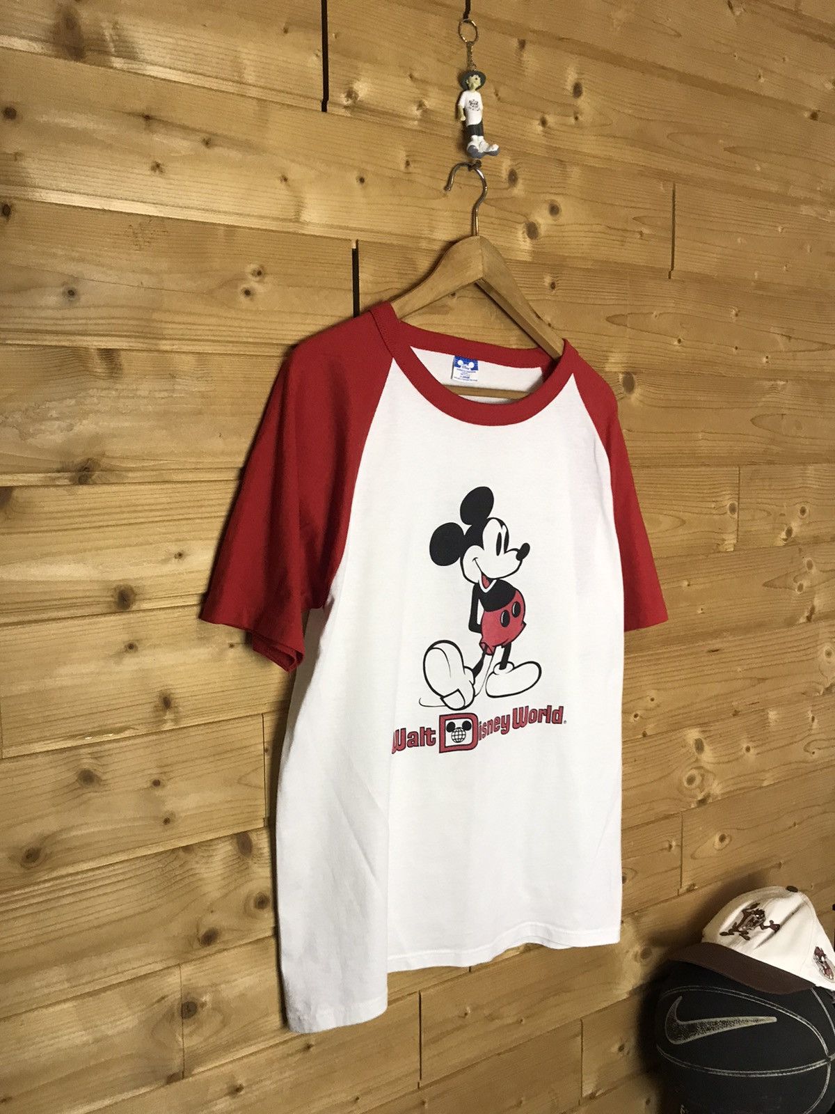 Disney Vintage 80s 90s Disney Mickey Mouse single stitch t-shirt Size US XL / EU 56 / 4 - 1 Thumbnail