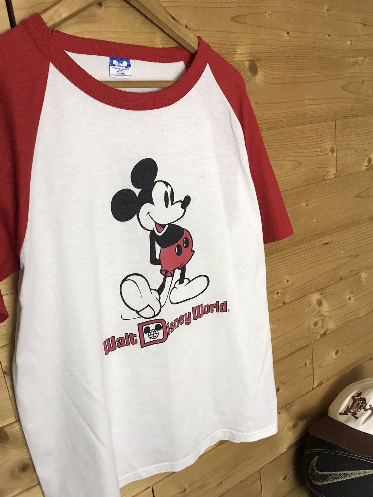 Disney Vintage 80s 90s Disney Mickey Mouse single stitch t-shirt Size US XL / EU 56 / 4 - 3 Thumbnail