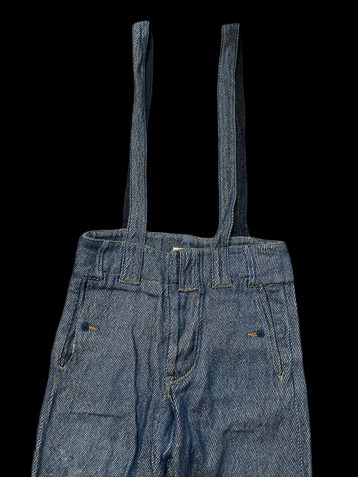 Issey Miyake Ne-Net by Issey Miyake Suspender Overall Pants Size US 30 / EU 46 - 2 Thumbnail