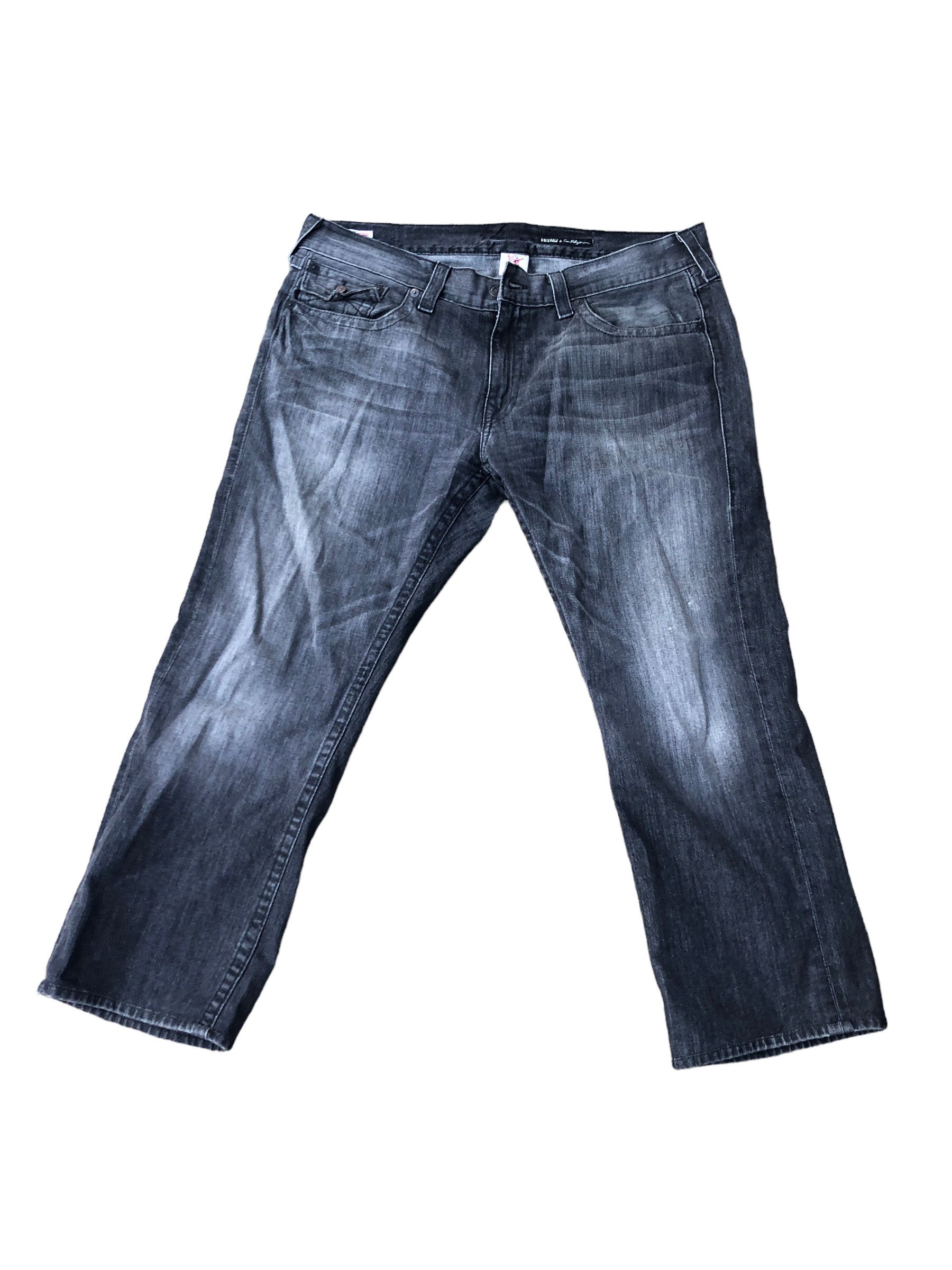 True Religion × Vintage Vintage True Religion Jeans Size 40 RICKY GRAY Size US 40 / EU 56 - 2 Thumbnail