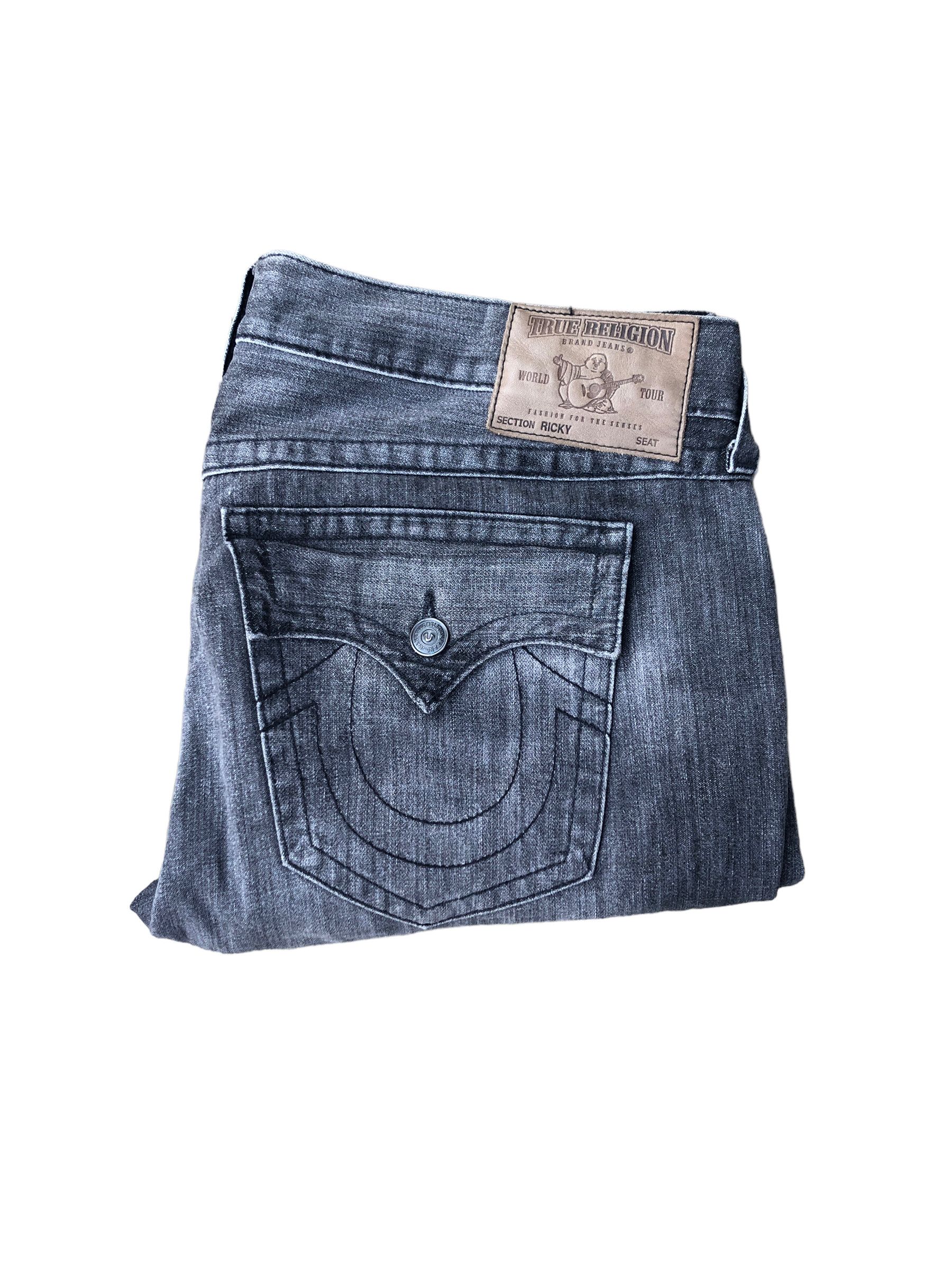 True Religion × Vintage Vintage True Religion Jeans Size 40 RICKY GRAY Size US 40 / EU 56 - 1 Thumbnail