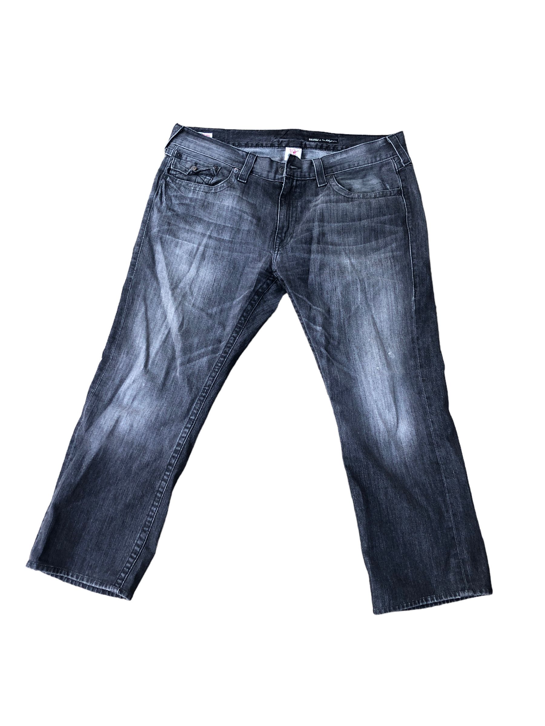 True Religion × Vintage Vintage True Religion Jeans Size 40 RICKY GRAY Size US 40 / EU 56 - 8 Thumbnail