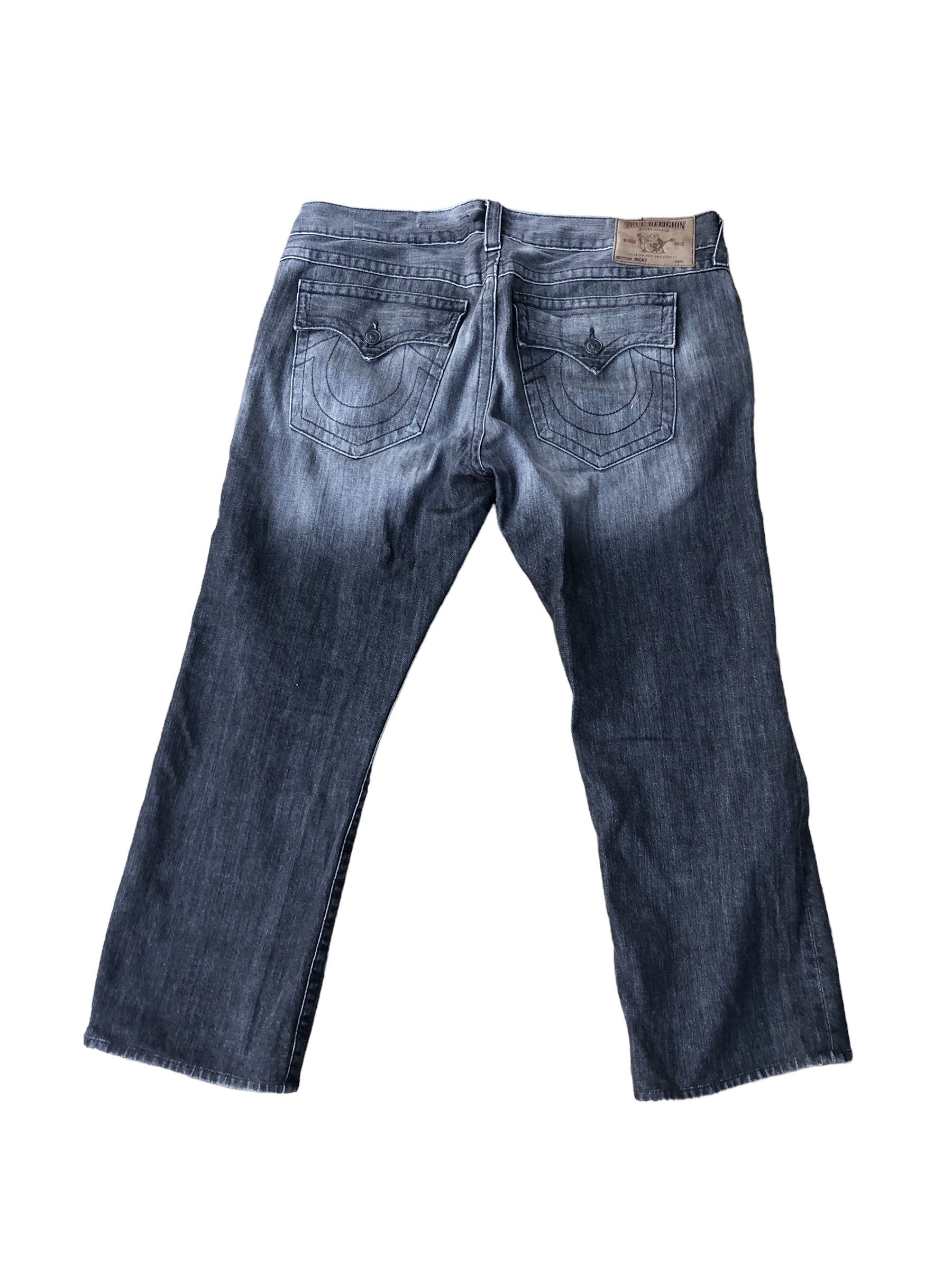 True Religion × Vintage Vintage True Religion Jeans Size 40 RICKY GRAY Size US 40 / EU 56 - 6 Thumbnail