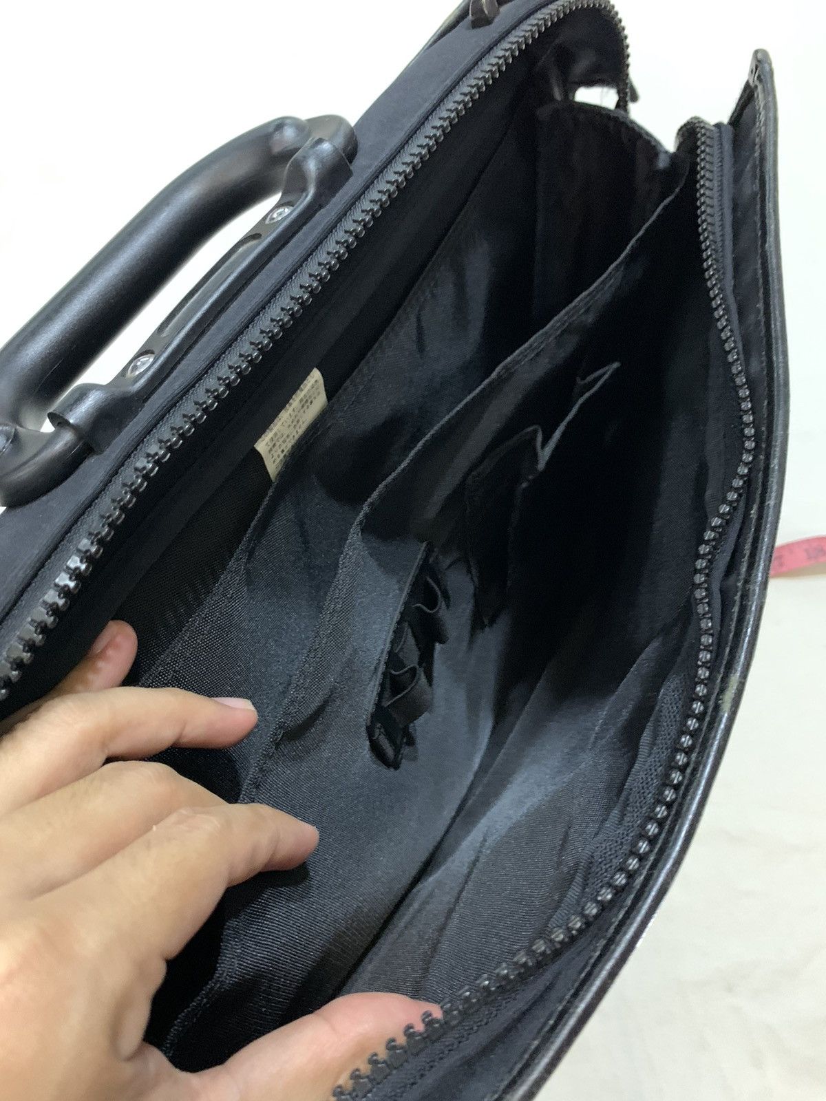 Yohji Yamamoto VINTAGE 1997 Y'SACCS POUR HOMME Y'S BRIEFCASE BAG Size ONE SIZE - 15 Thumbnail