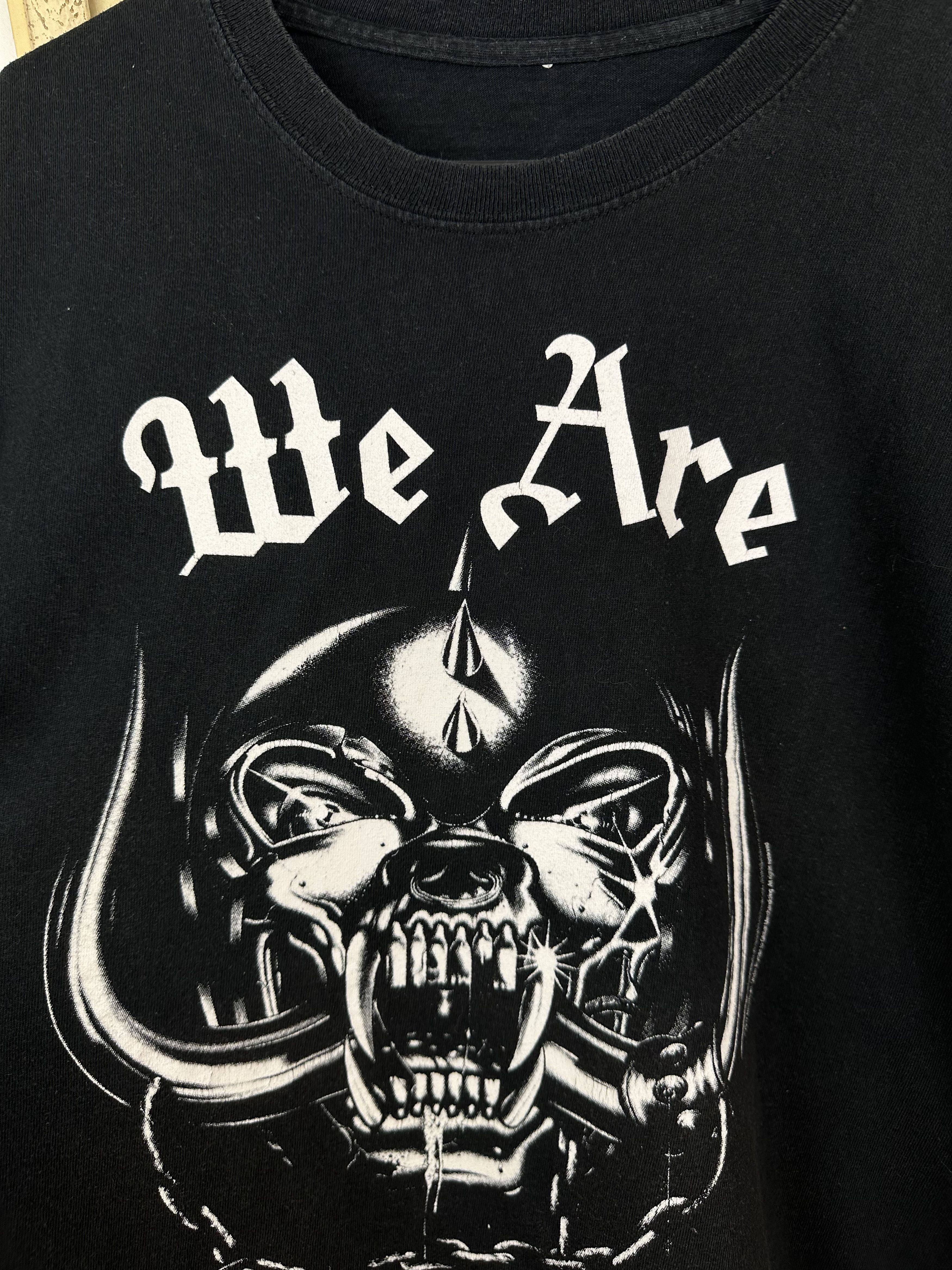 Band Tees Vintage Motorhead Band Tee Shirt Rock n Roll Rare Y2K Size US M / EU 48-50 / 2 - 3 Thumbnail