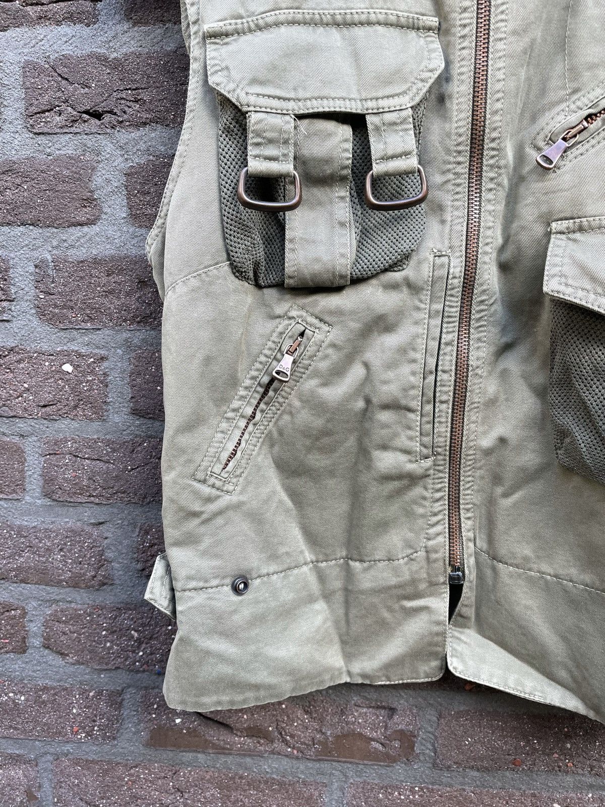 Dolce & Gabbana FW03 Tactical Cargo Utility Military Vest Size US S / EU 44-46 / 1 - 6 Thumbnail