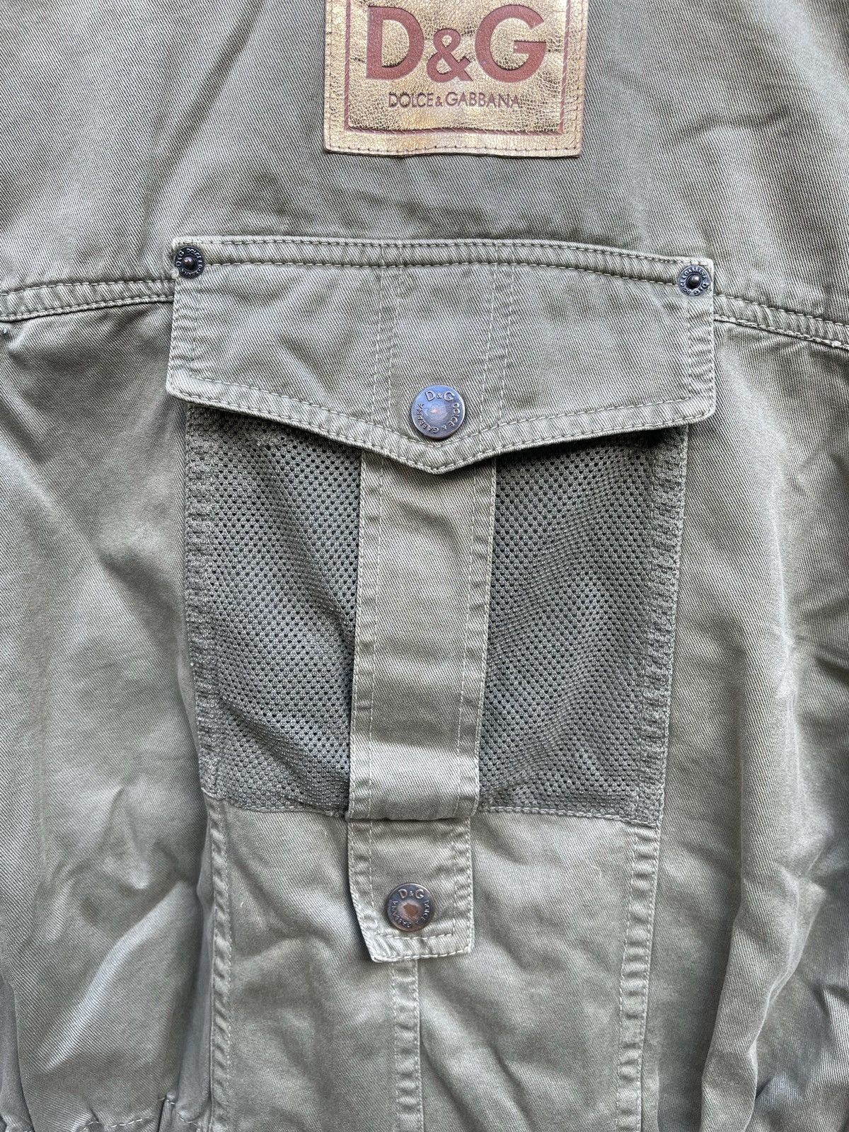 Dolce & Gabbana FW03 Tactical Cargo Utility Military Vest Size US S / EU 44-46 / 1 - 9 Thumbnail