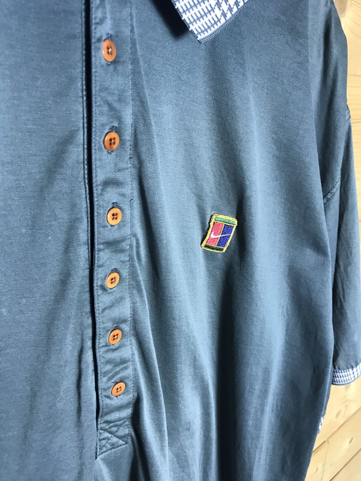Vintage Vintage 90s Nike court polo Size US XL / EU 56 / 4 - 6 Thumbnail