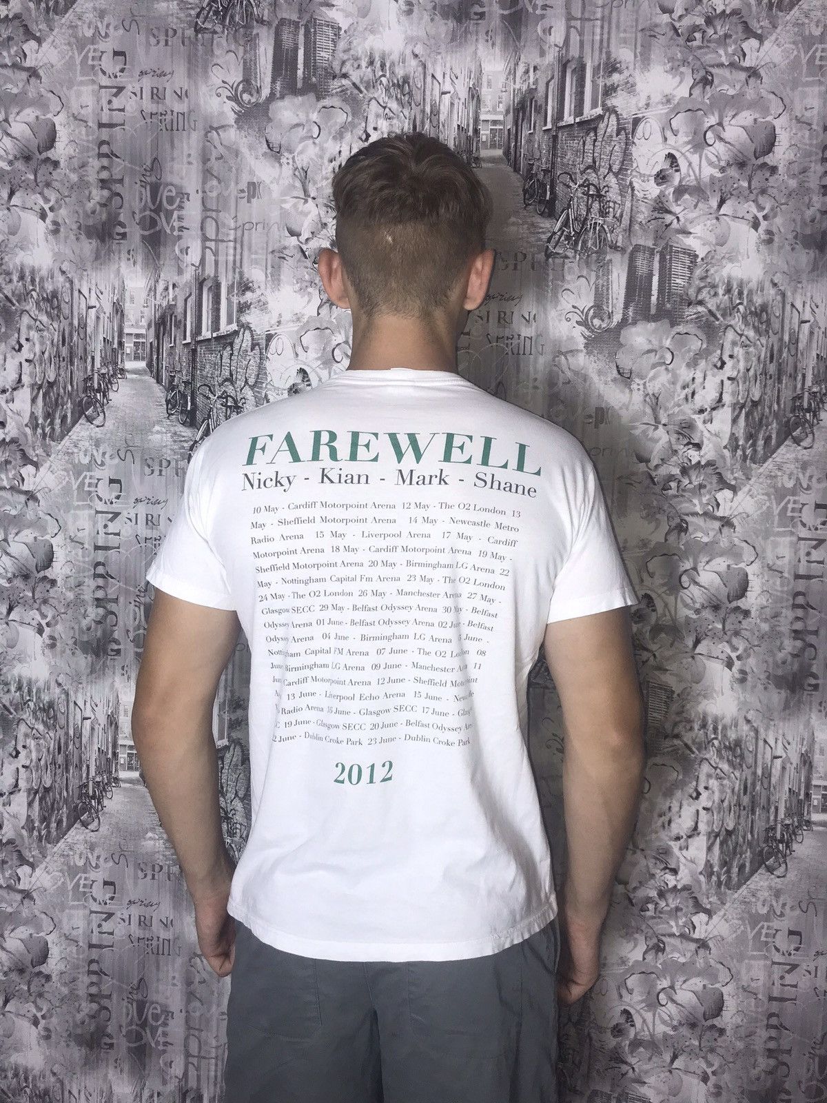 Band Tees Westlife 2012 tour t-shirt Size US M / EU 48-50 / 2 - 2 Thumbnail