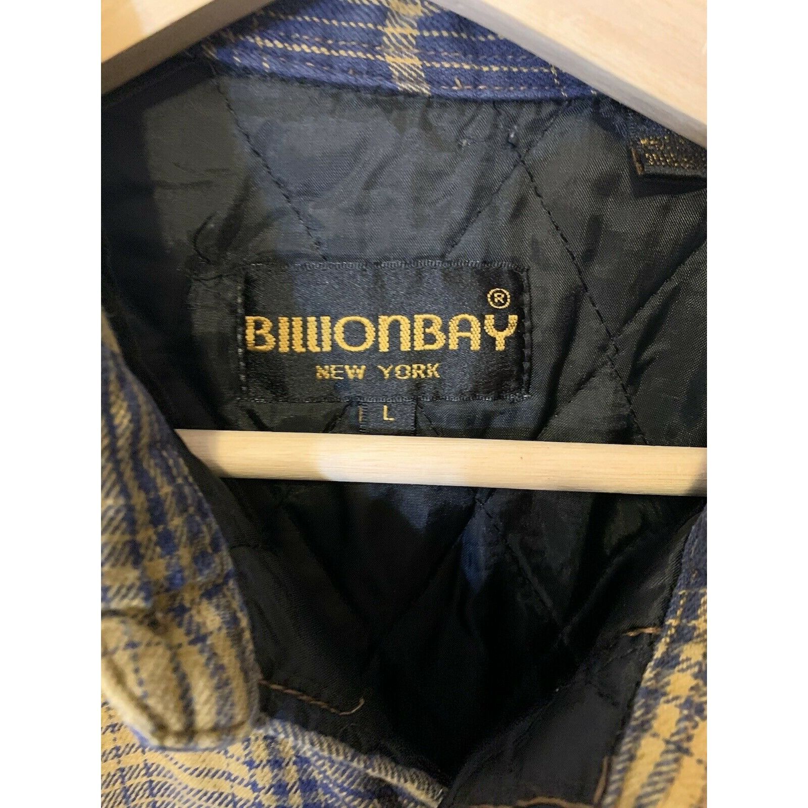Other Vintage Billion Bay New York Button Down Shirt Jacket Sz L Y Size US L / EU 52-54 / 3 - 2 Thumbnail