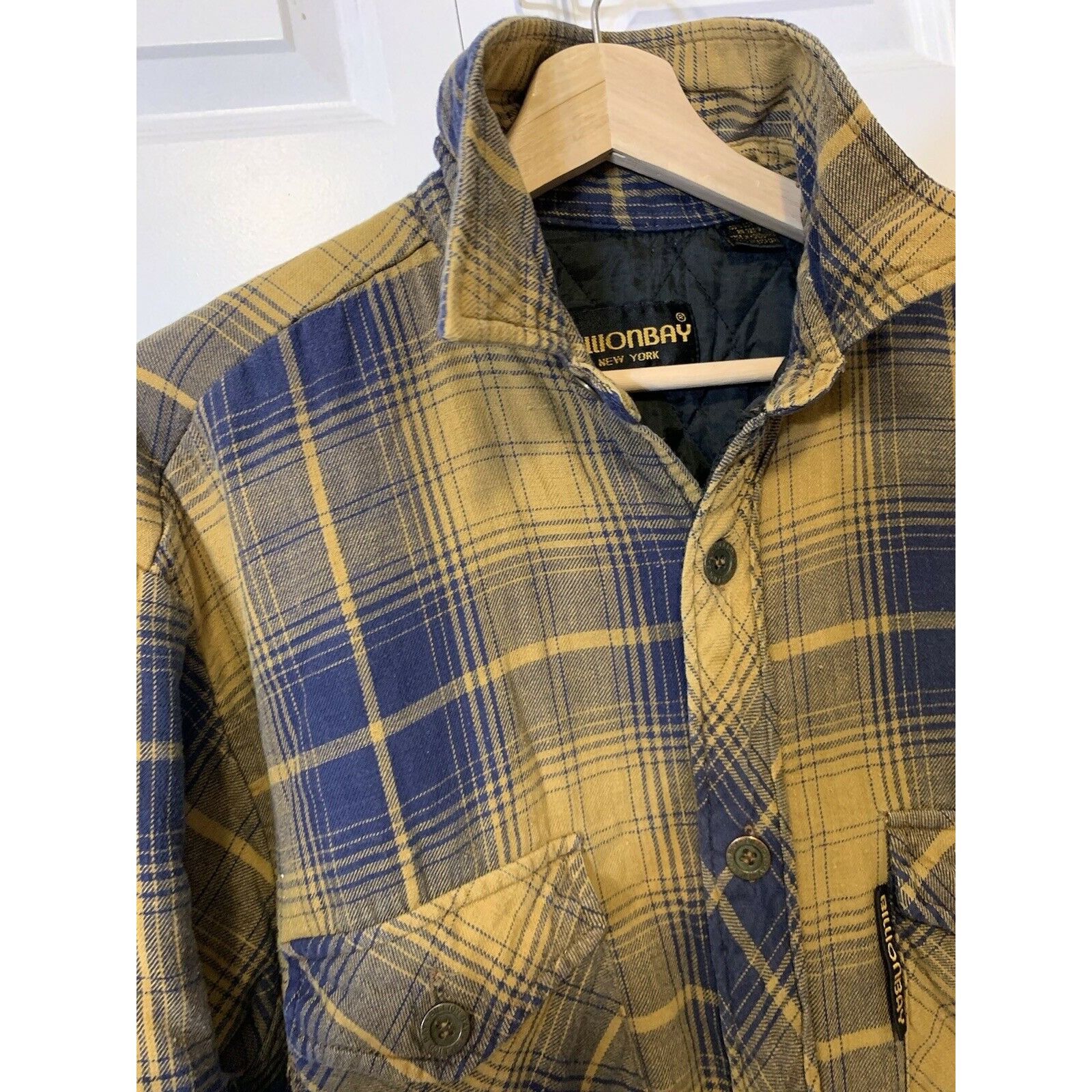 Other Vintage Billion Bay New York Button Down Shirt Jacket Sz L Y Size US L / EU 52-54 / 3 - 1 Thumbnail