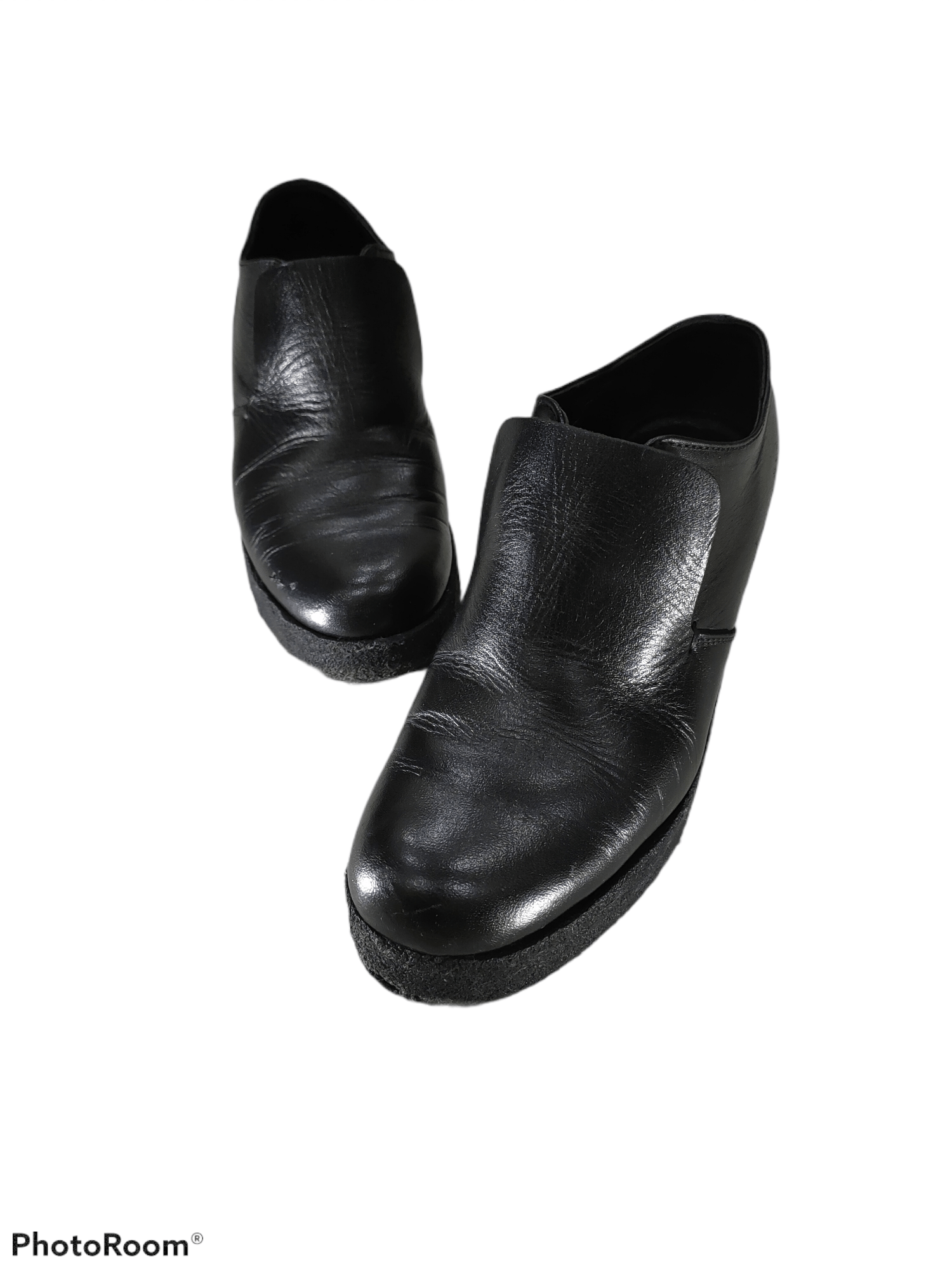Yohji Yamamoto Y's PLATFORM SLIP ON LEATHER LOAFER SS16 Size US 5 / EU 37 - 1 Thumbnail