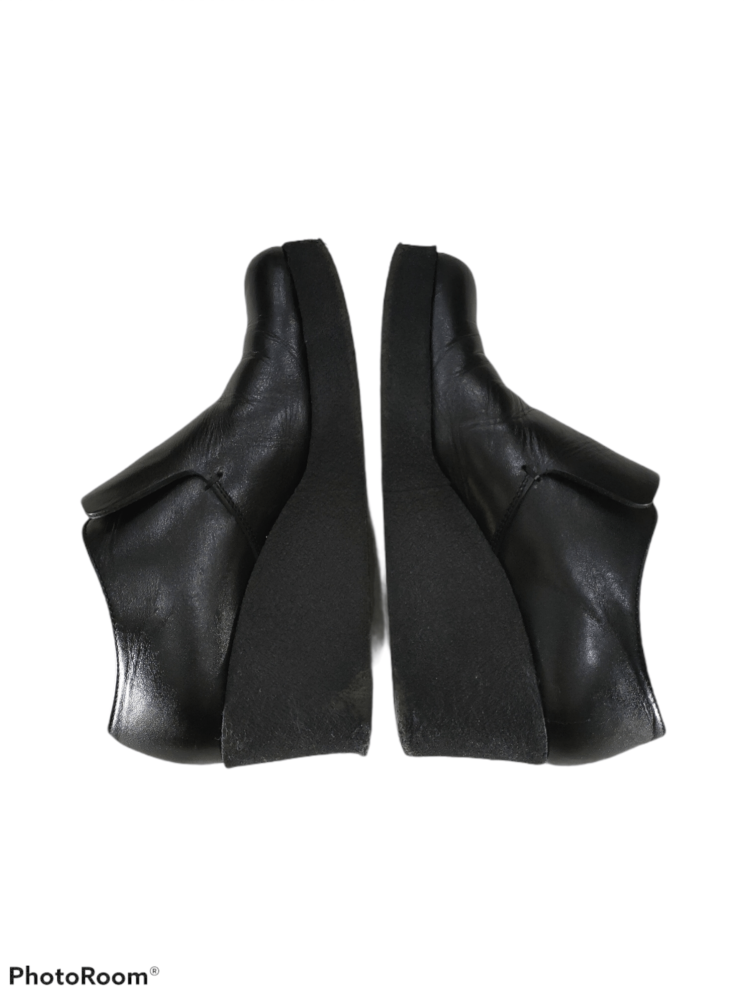 Yohji Yamamoto Y's PLATFORM SLIP ON LEATHER LOAFER SS16 Size US 5 / EU 37 - 8 Thumbnail