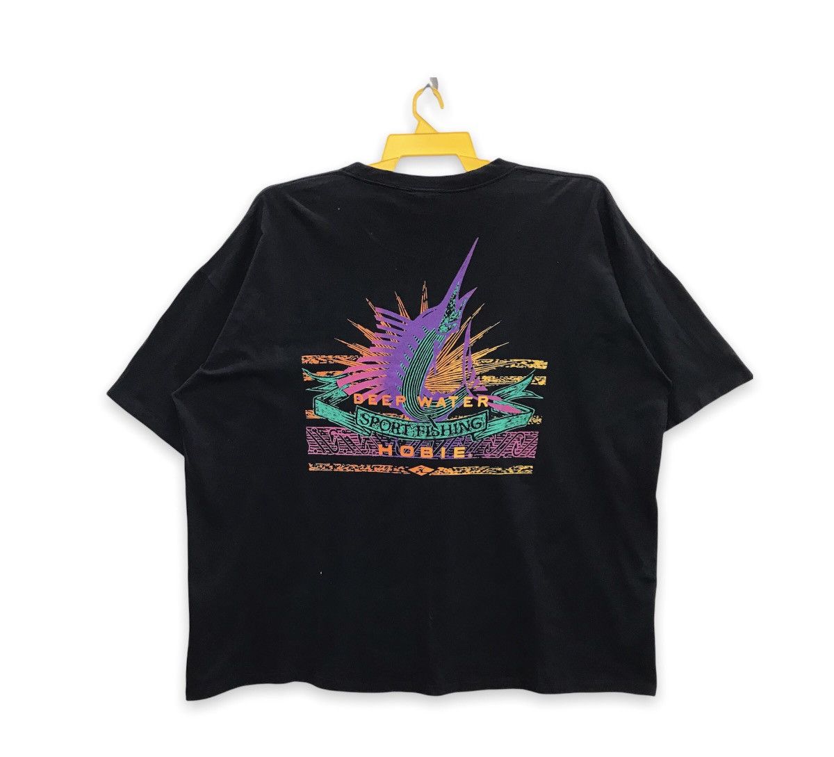 Vintage Rare!! Vintage Hobie Surfing Single Pocket Tee Size US XXL / EU 58 / 5 - 1 Thumbnail