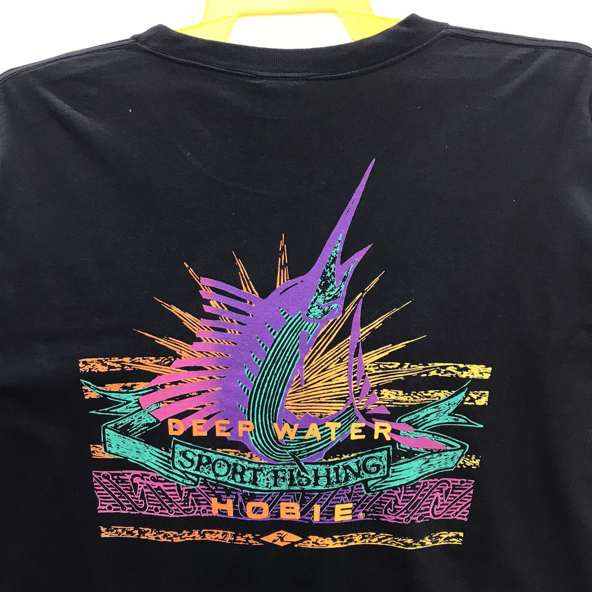 Vintage Rare!! Vintage Hobie Surfing Single Pocket Tee Size US XXL / EU 58 / 5 - 9 Thumbnail