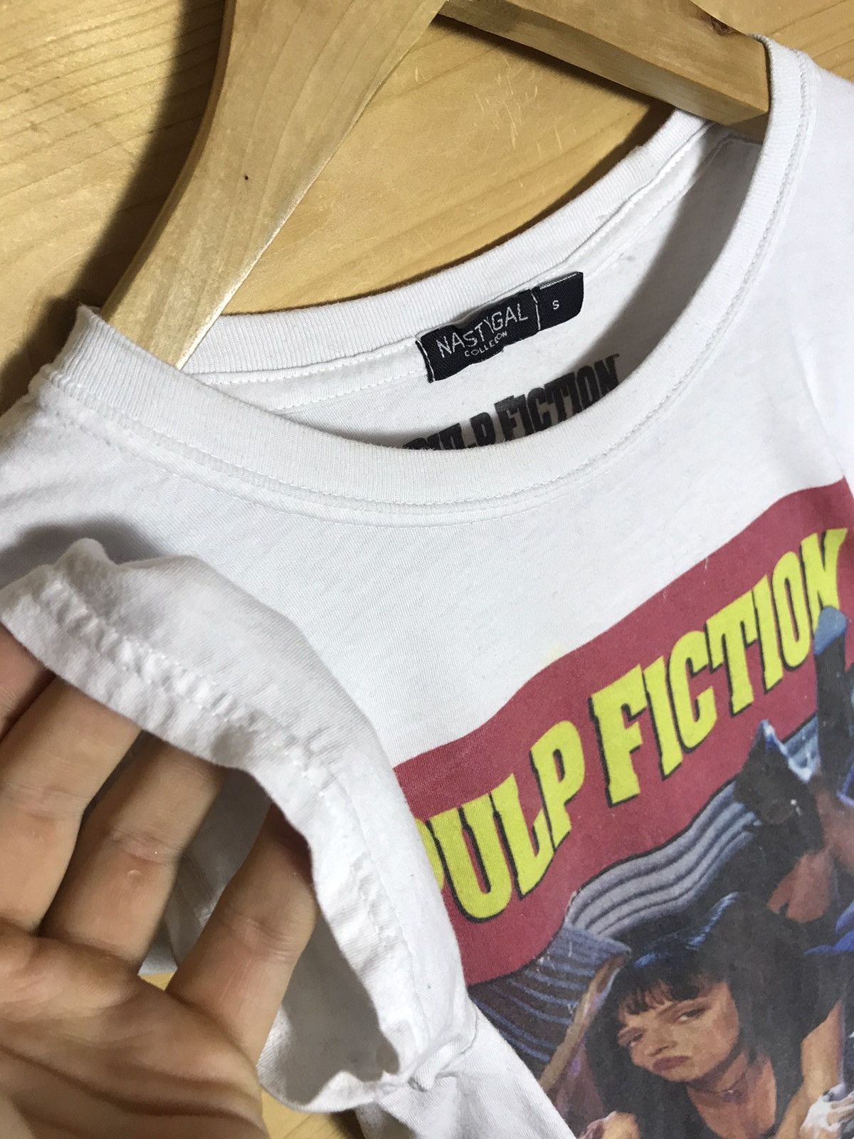 Vintage Pulp Fiction promo movie t-shirt Size US S / EU 44-46 / 1 - 4 Thumbnail