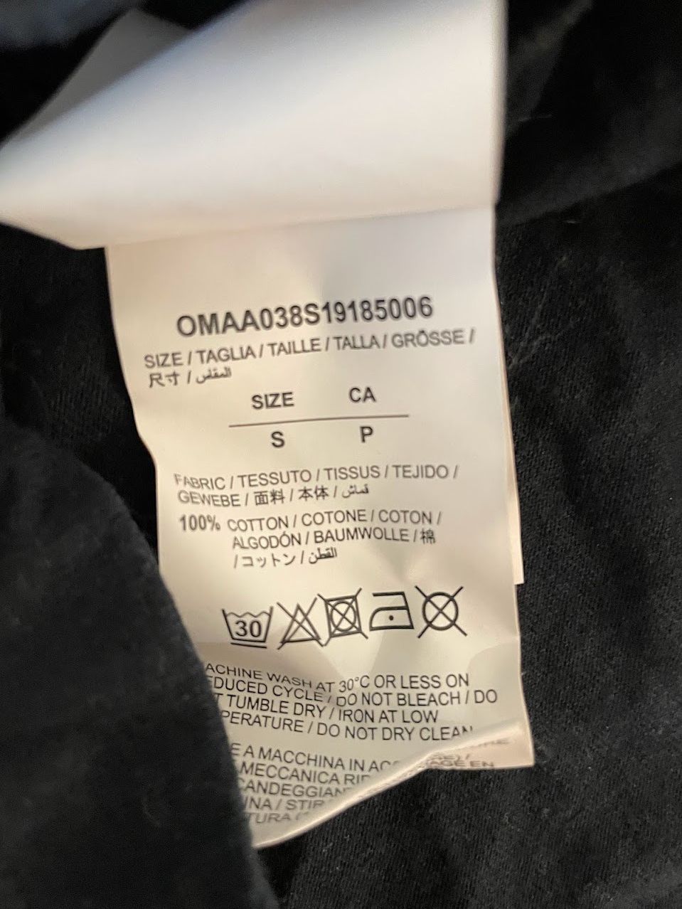 Off-White OFF-WHITE Split Logo Arrow Tshirt Size US S / EU 44-46 / 1 - 5 Thumbnail