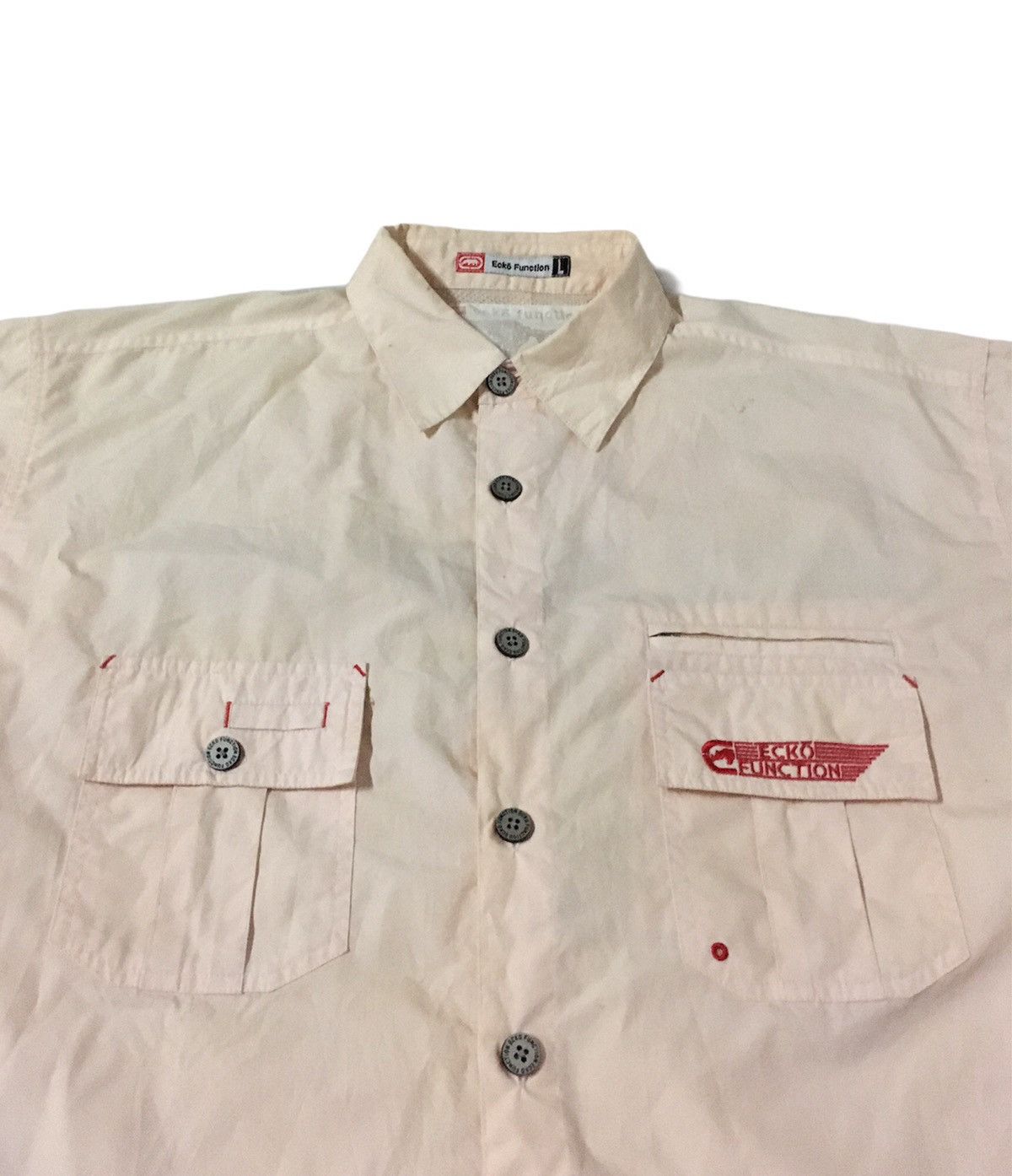 Ecko Unltd. × Vintage 🔥Ecko Function Short Sleeve Button Shirts Size US L / EU 52-54 / 3 - 6 Thumbnail