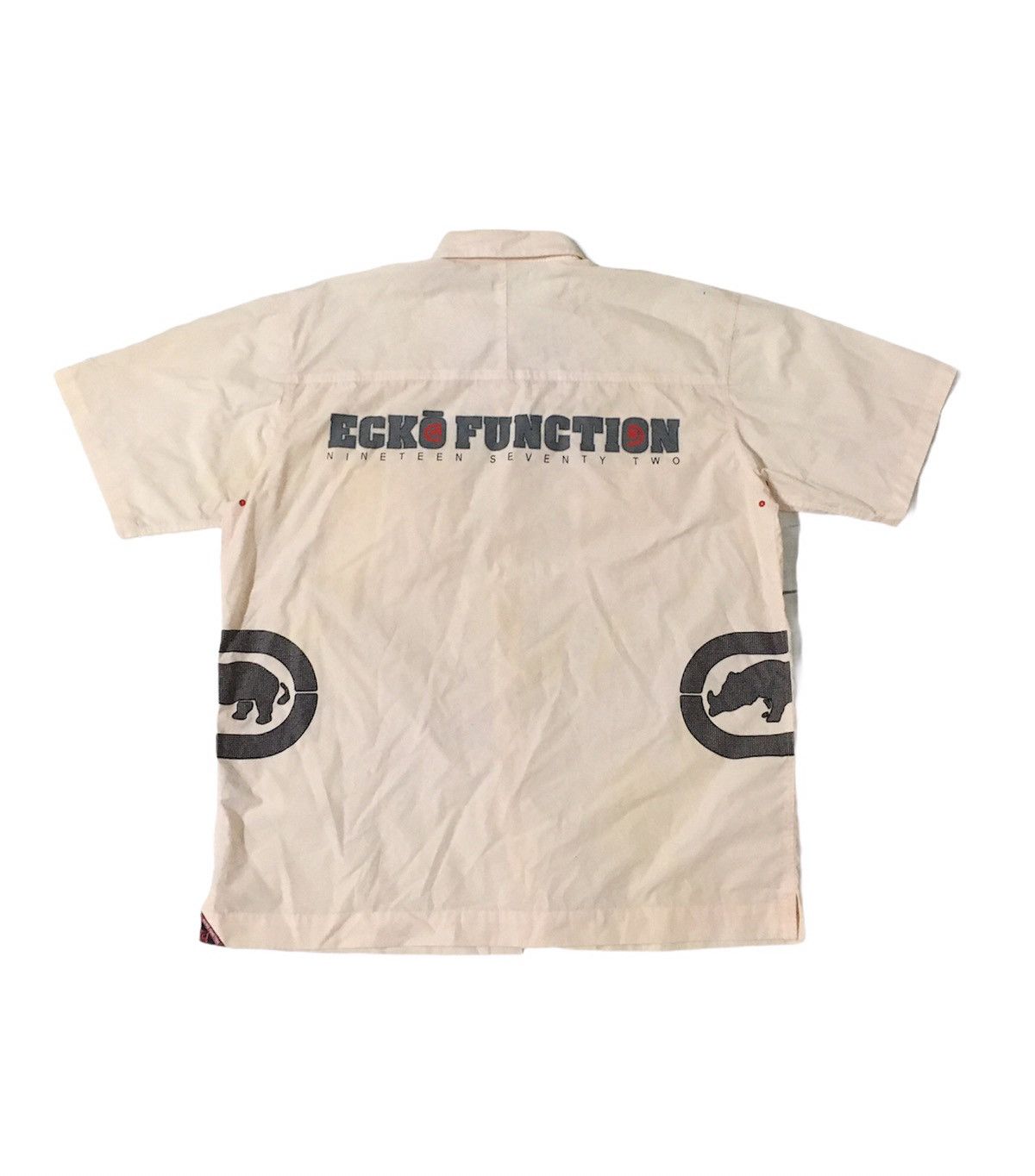 Ecko Unltd. × Vintage 🔥Ecko Function Short Sleeve Button Shirts Size US L / EU 52-54 / 3 - 2 Thumbnail