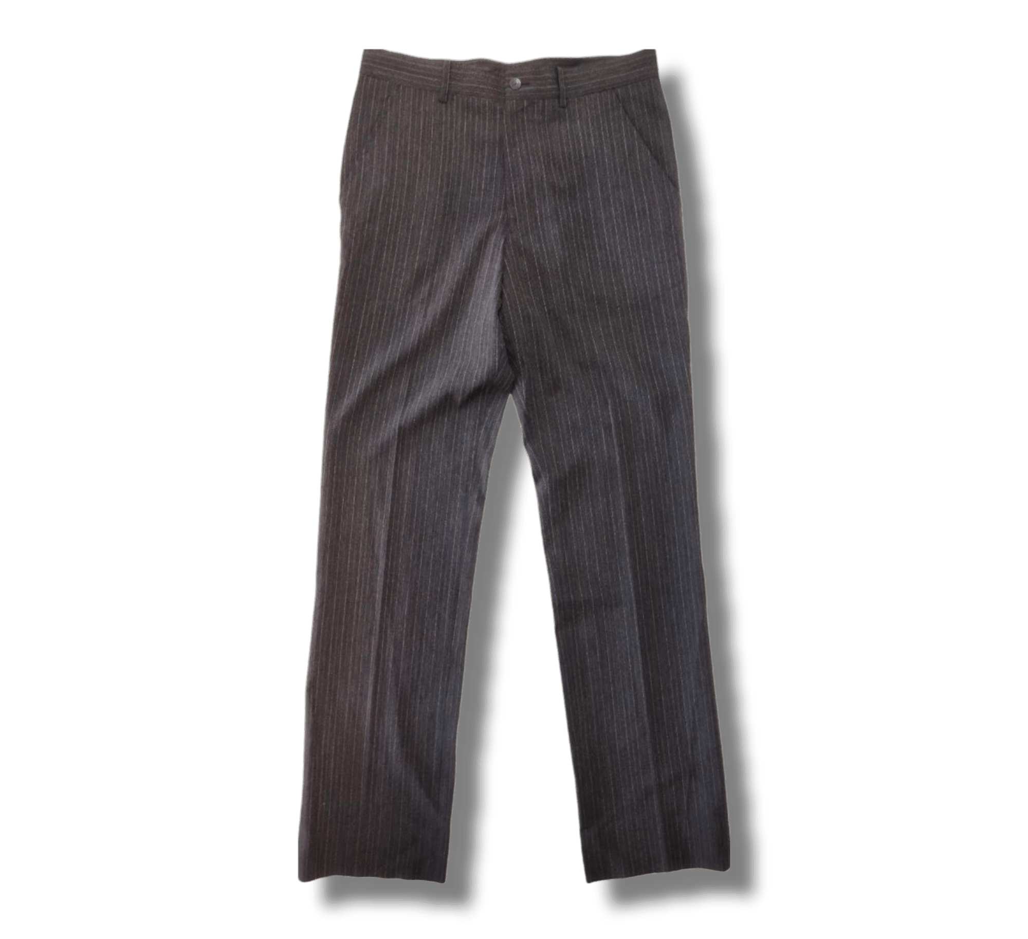 image of vintage Jean Paul Gaultier Classique Pants in Dark Grey, Men's (Size 33)