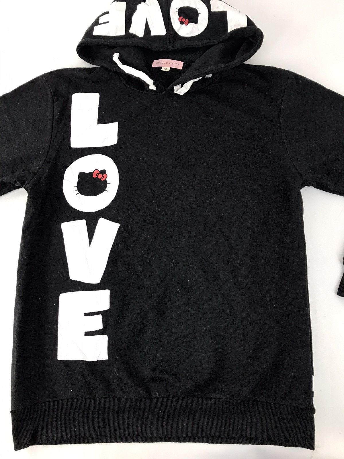 Anime Hello Kitty Love Hoodies Big Logo Printed K2311j Size M / US 6-8 / IT 42-44 - 3 Thumbnail