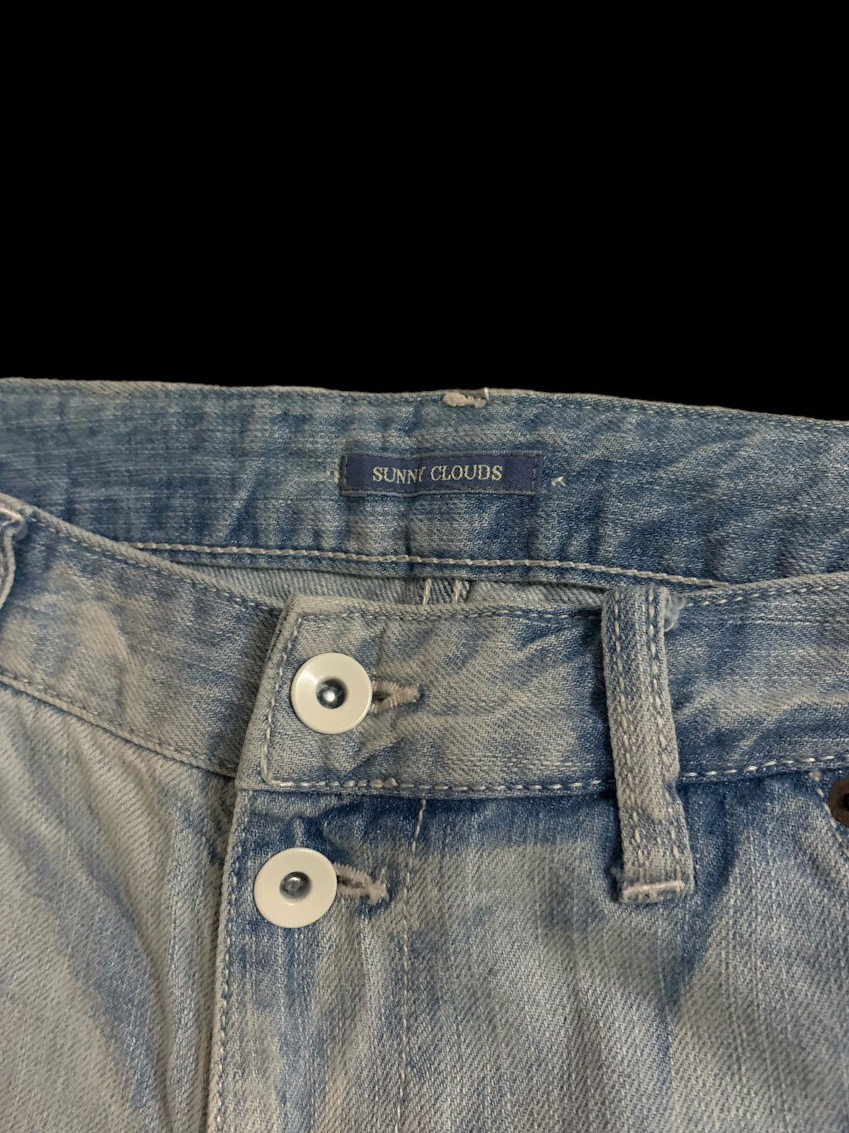 Japanese Brand × Vintage Sunny Clouds Nice Style Denim Jeans Size US 31 - 5 Thumbnail