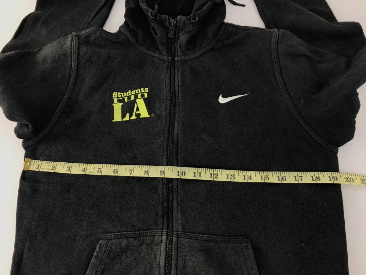 Nike × Vintage Nike Marathon Finisher Student Run LA Hoodies Jacket Zip Up Size US M / EU 48-50 / 2 - 12 Thumbnail