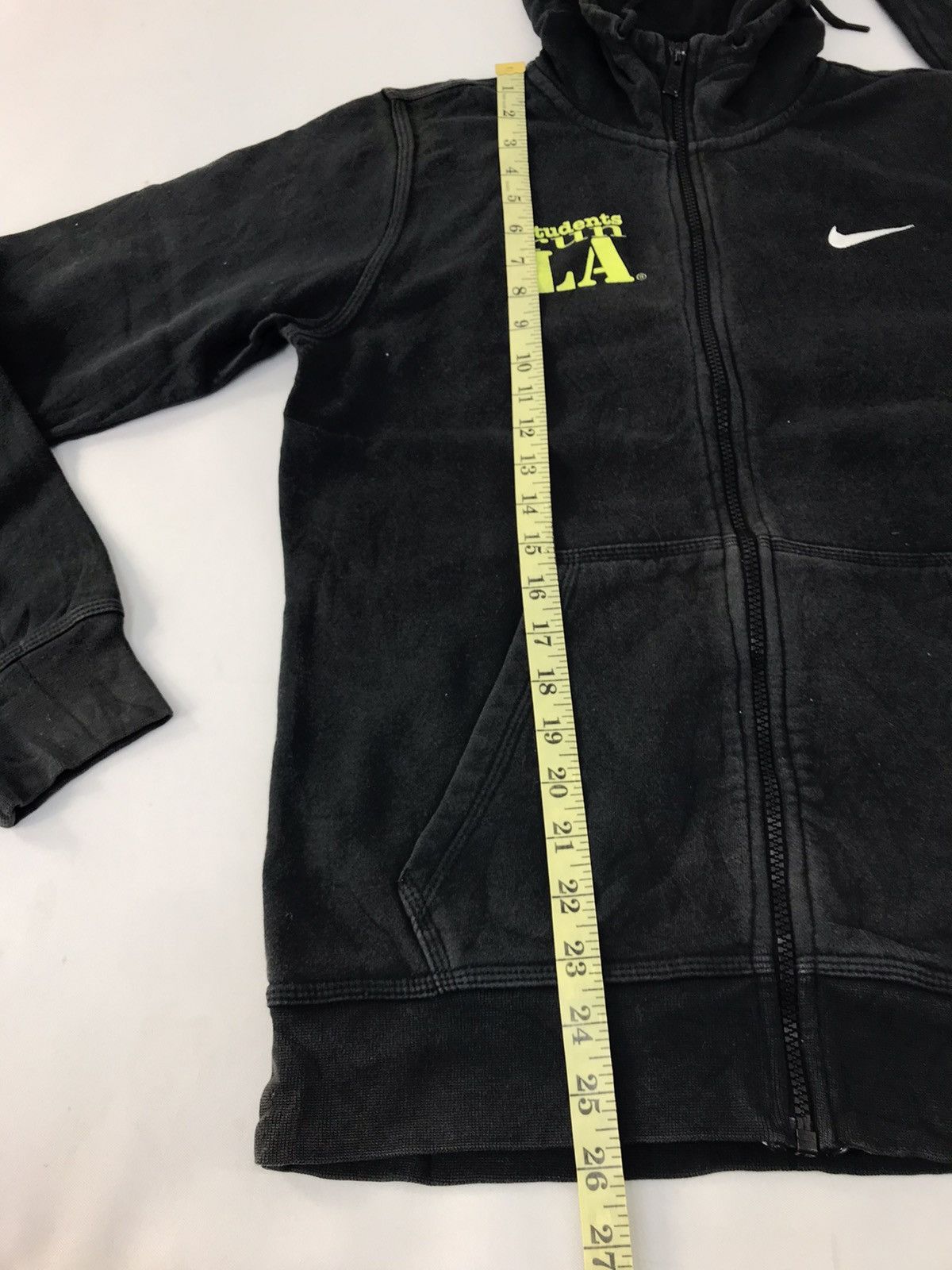 Nike × Vintage Nike Marathon Finisher Student Run LA Hoodies Jacket Zip Up Size US M / EU 48-50 / 2 - 13 Thumbnail