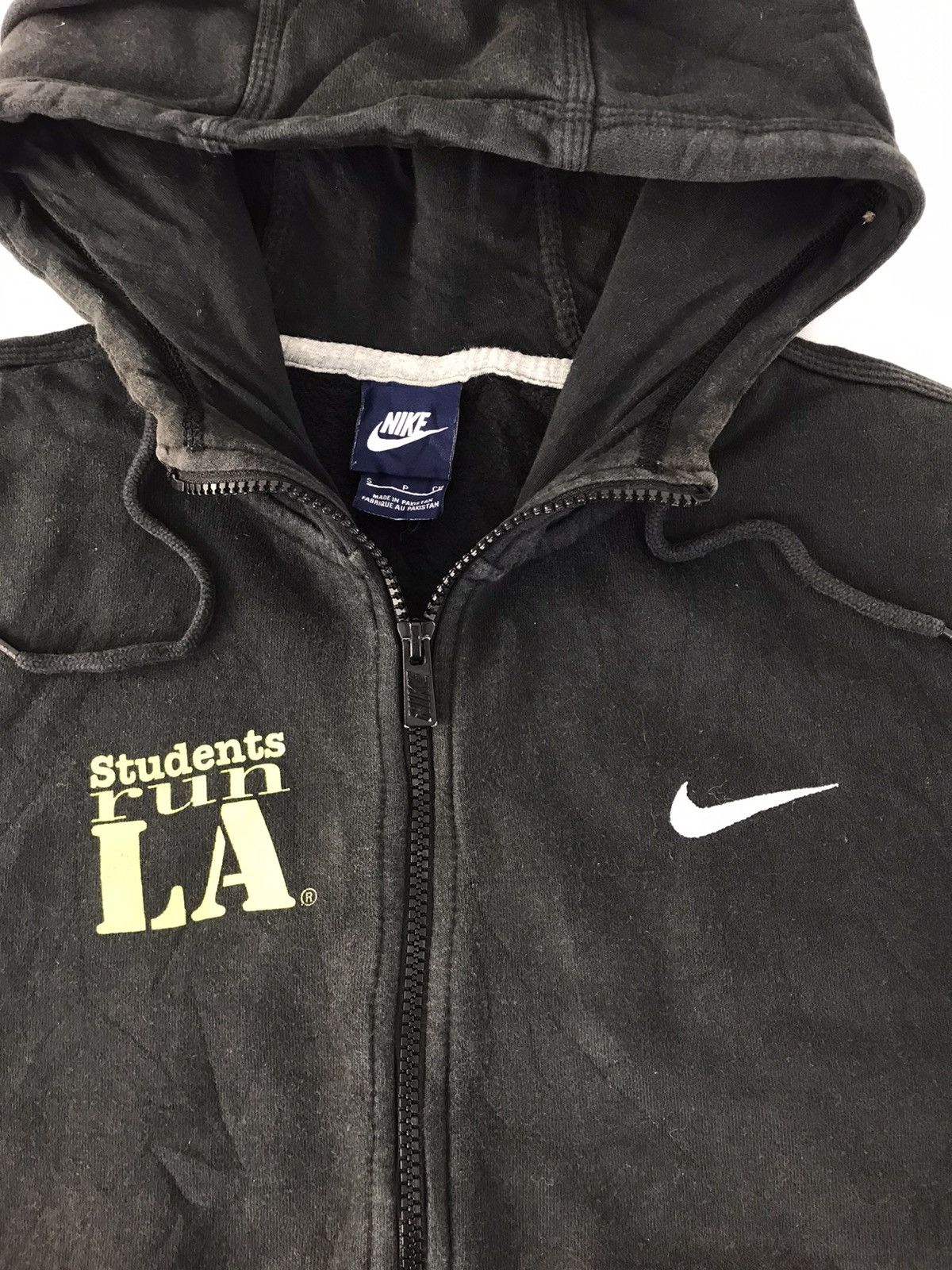 Nike × Vintage Nike Marathon Finisher Student Run LA Hoodies Jacket Zip Up Size US M / EU 48-50 / 2 - 4 Thumbnail