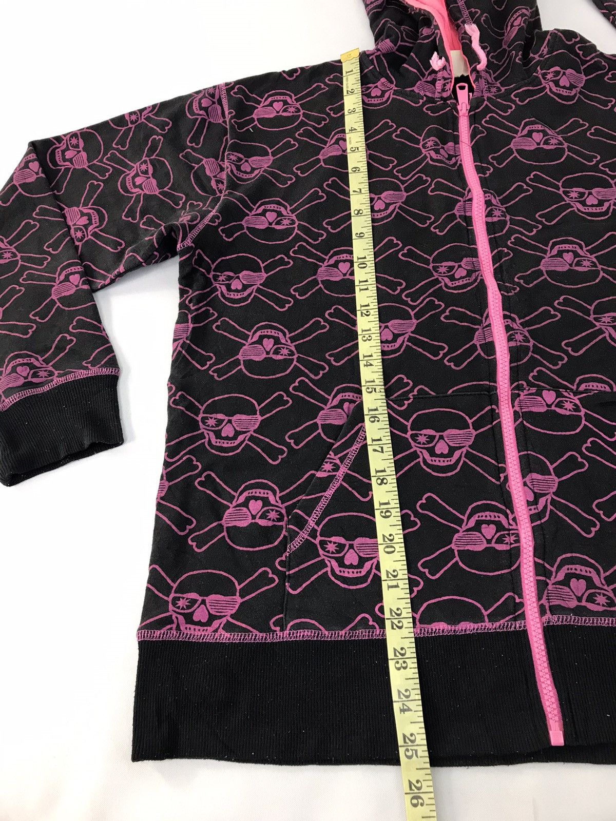 Japanese Brand × Vintage Silly Bee Hoodies Jacket Zip Up Skull Design Unisex Wear Size M / US 6-8 / IT 42-44 - 10 Thumbnail