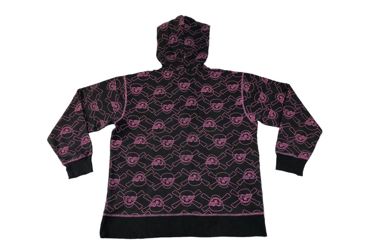 Japanese Brand × Vintage Silly Bee Hoodies Jacket Zip Up Skull Design Unisex Wear Size M / US 6-8 / IT 42-44 - 5 Thumbnail