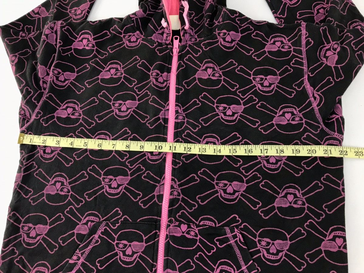 Japanese Brand × Vintage Silly Bee Hoodies Jacket Zip Up Skull Design Unisex Wear Size M / US 6-8 / IT 42-44 - 9 Thumbnail