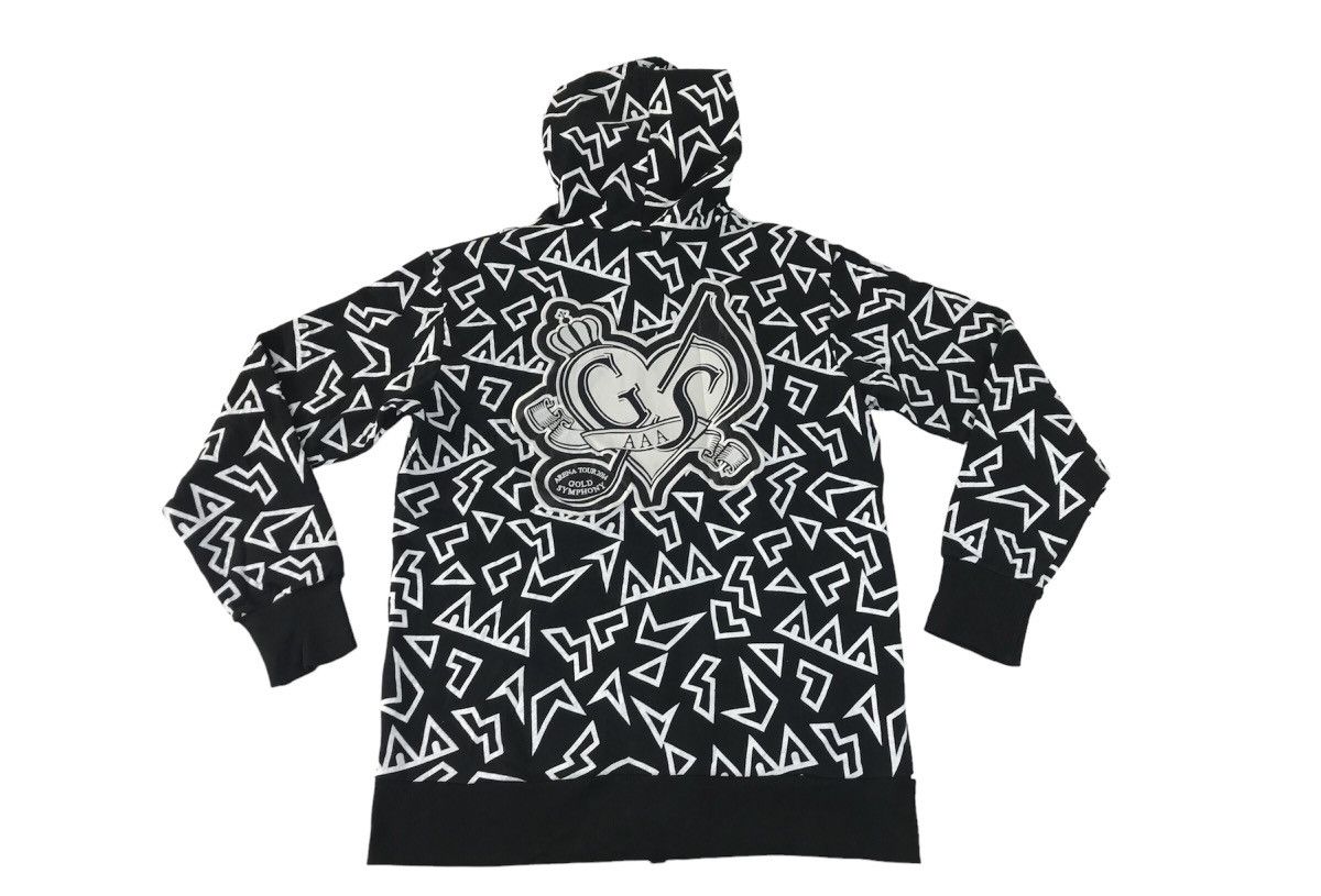 Japanese Brand × Vintage Arena Tour Gold Symphony GSAAA Over Printed Hoodie K2308j Size US M / EU 48-50 / 2 - 2 Thumbnail