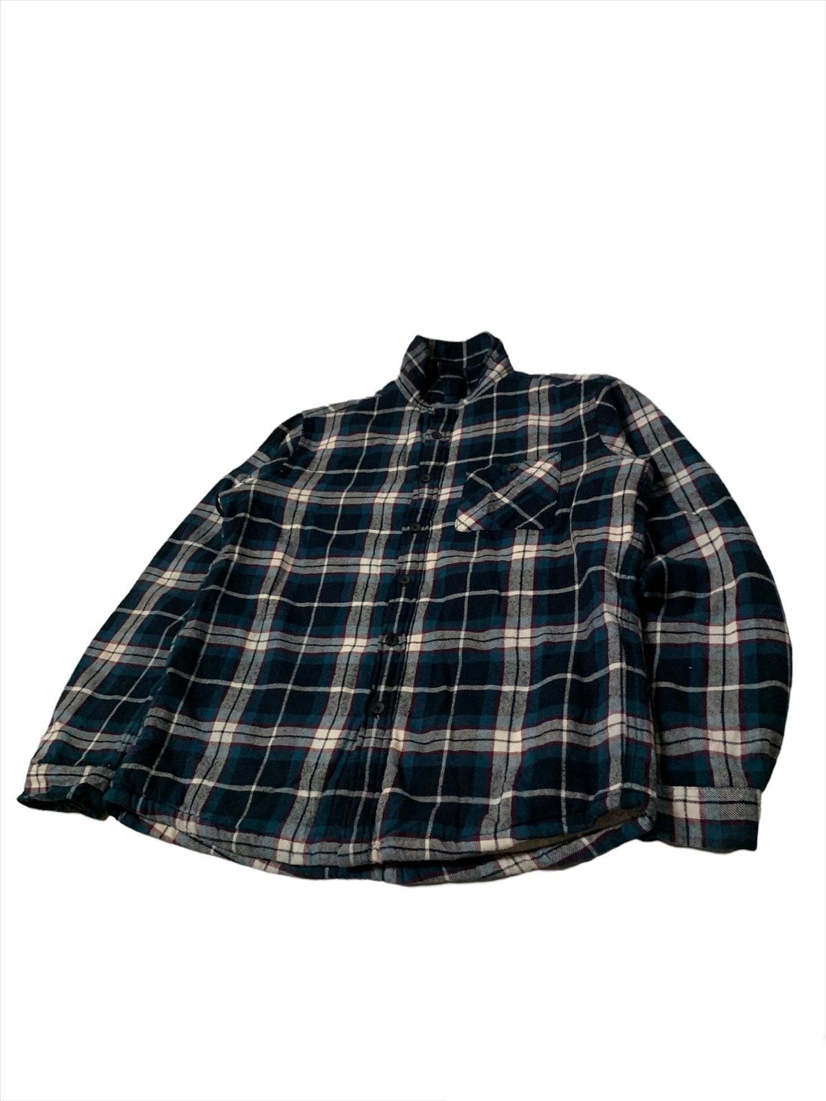 Japanese Brand × Vintage Famock Check Jacket Faux Fur Inside Size US S / EU 44-46 / 1 - 3 Thumbnail