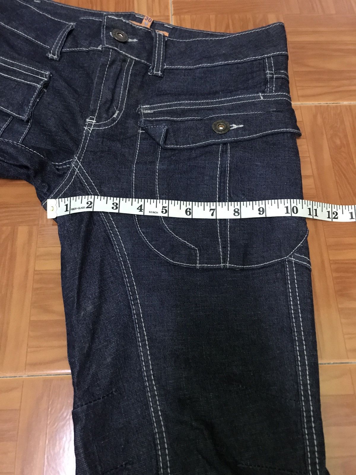 Designer × Japanese Brand 💥💥vintage japan casual jeans very rare Size US 31 - 12 Thumbnail