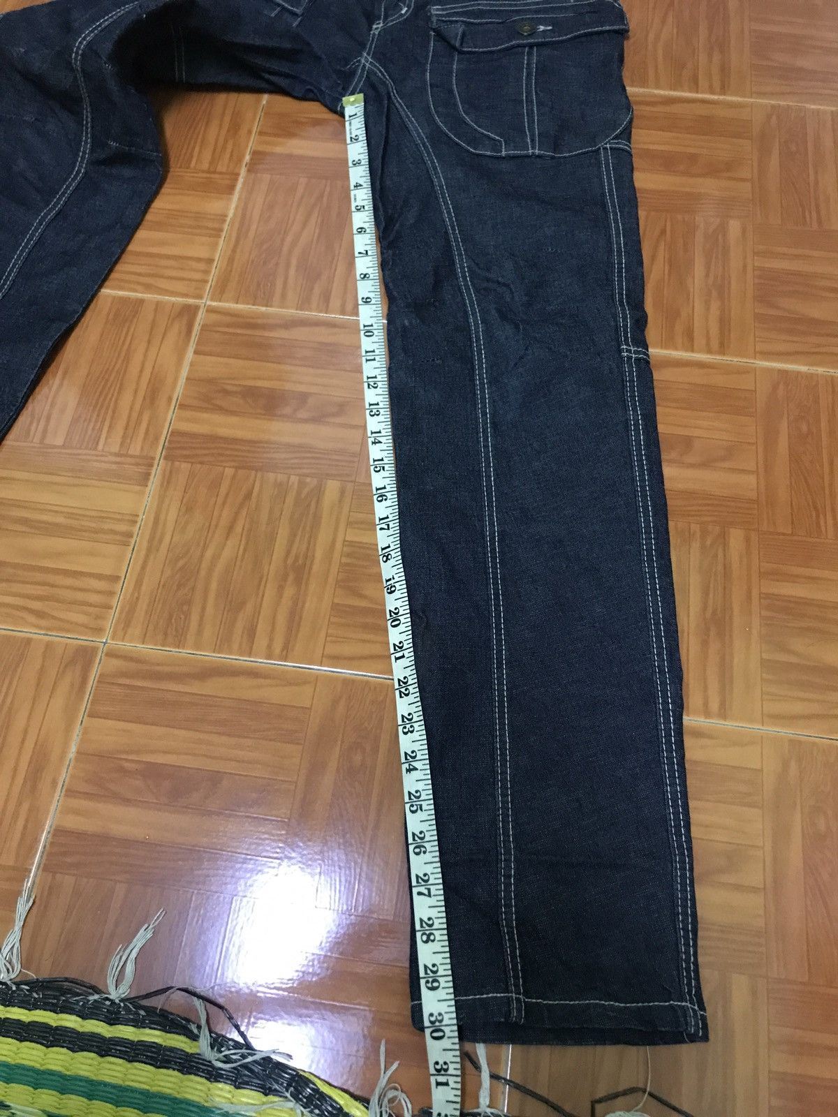 Designer × Japanese Brand 💥💥vintage japan casual jeans very rare Size US 31 - 16 Thumbnail