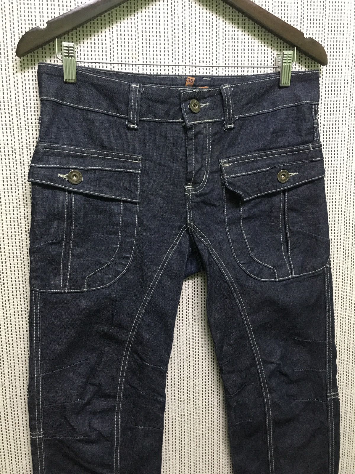Designer × Japanese Brand 💥💥vintage japan casual jeans very rare Size US 31 - 3 Thumbnail