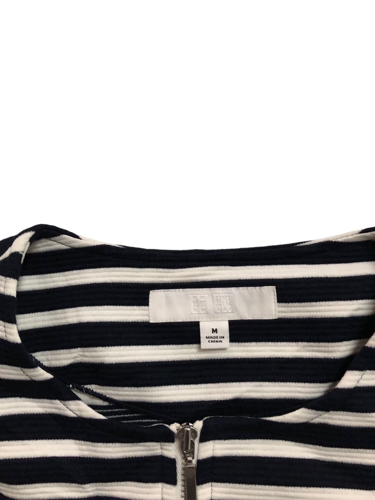 Uniqlo Uniqlo Striped Zipper Light Jacket Size S / US 4 / IT 40 - 5 Thumbnail